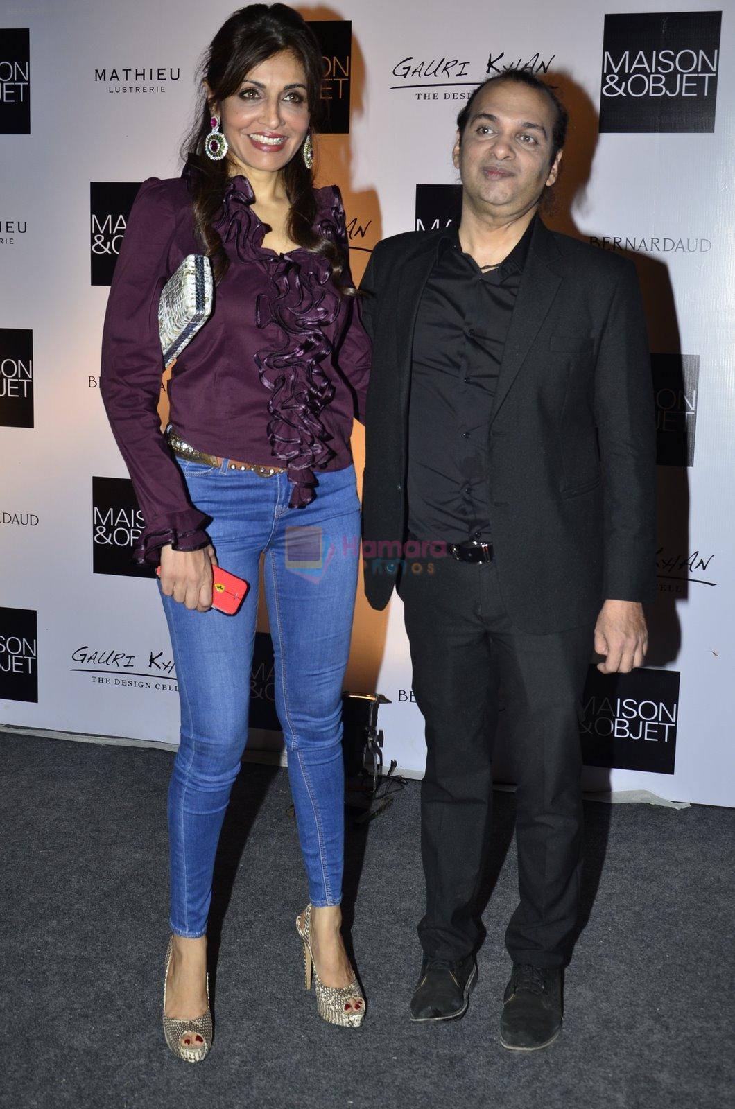 at Gauri Khan's The Design Cell and Maison & Objet cocktail evening in Lower Parel, Mumbai on 11th Nov 2014