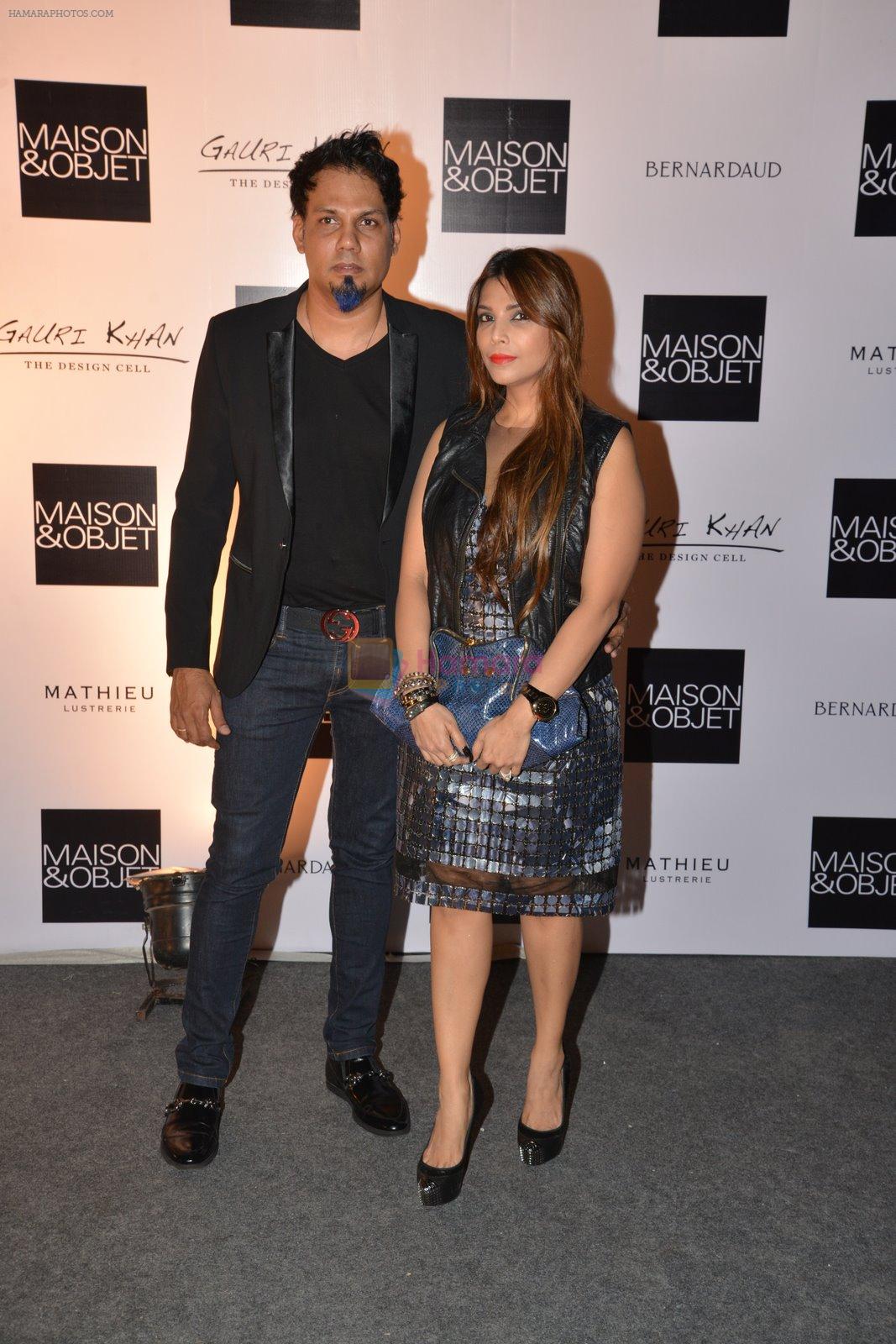 shane falguni peacock at Gauri Khan's The Design Cell and Maison & Objet cocktail evening in Lower Parel, Mumbai on 11th Nov 2014