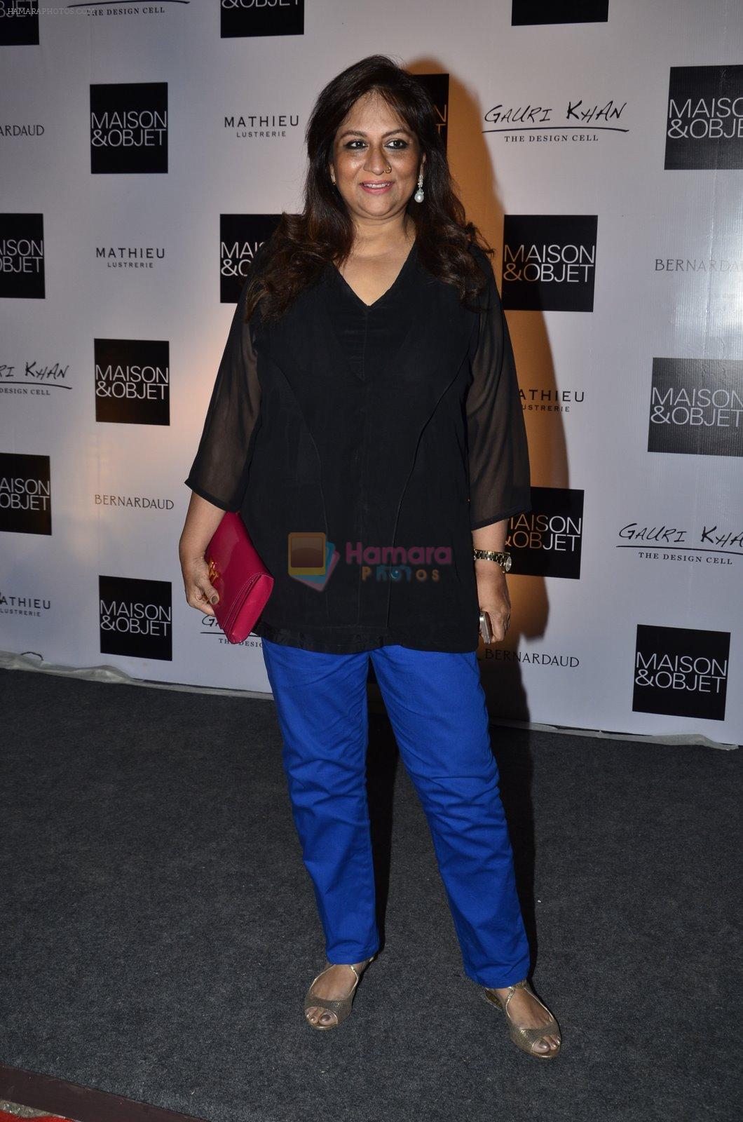 Sharmila Khanna at Gauri Khan's The Design Cell and Maison & Objet cocktail evening in Lower Parel, Mumbai on 11th Nov 2014