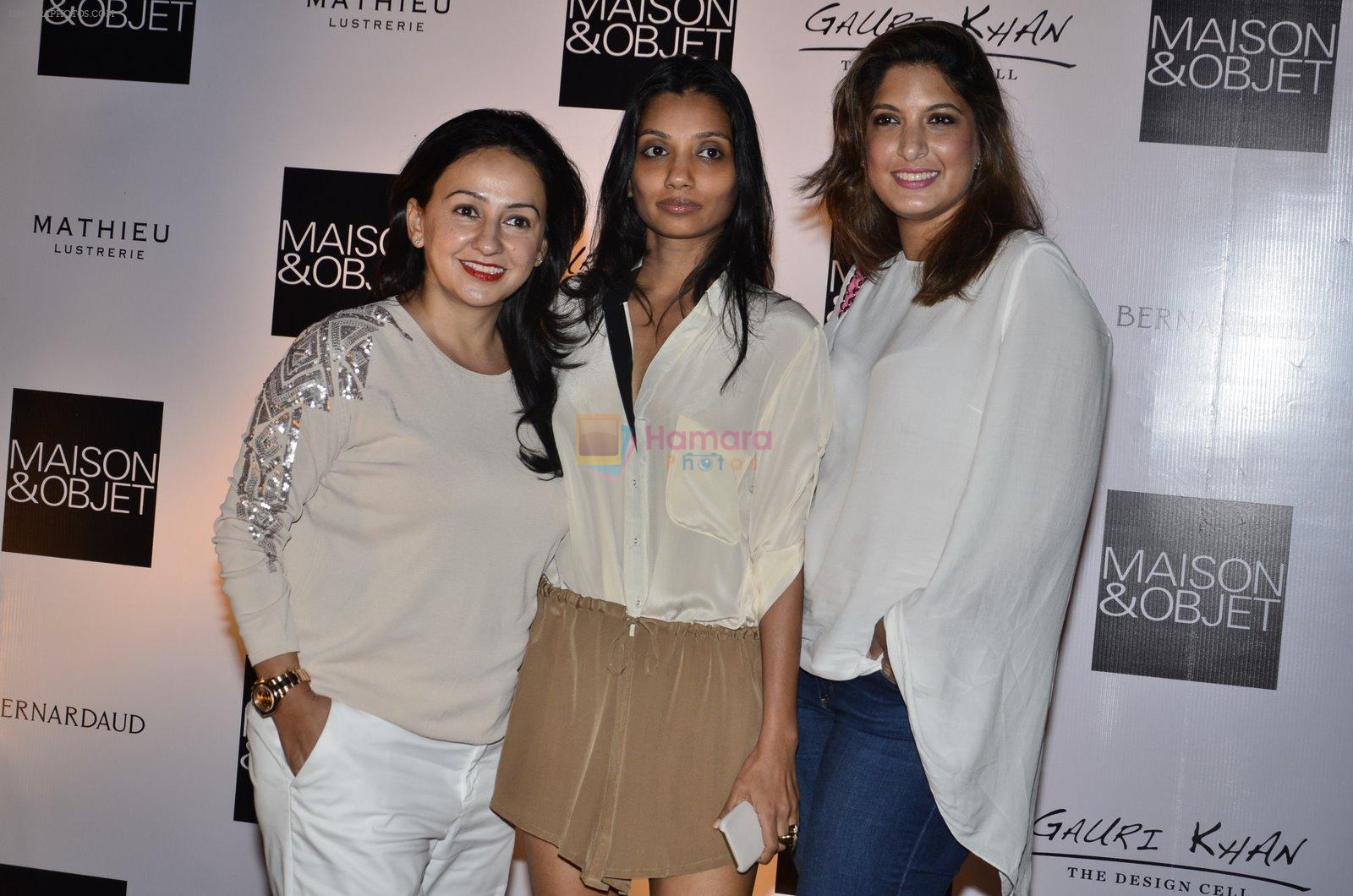 at Gauri Khan's The Design Cell and Maison & Objet cocktail evening in Lower Parel, Mumbai on 11th Nov 2014
