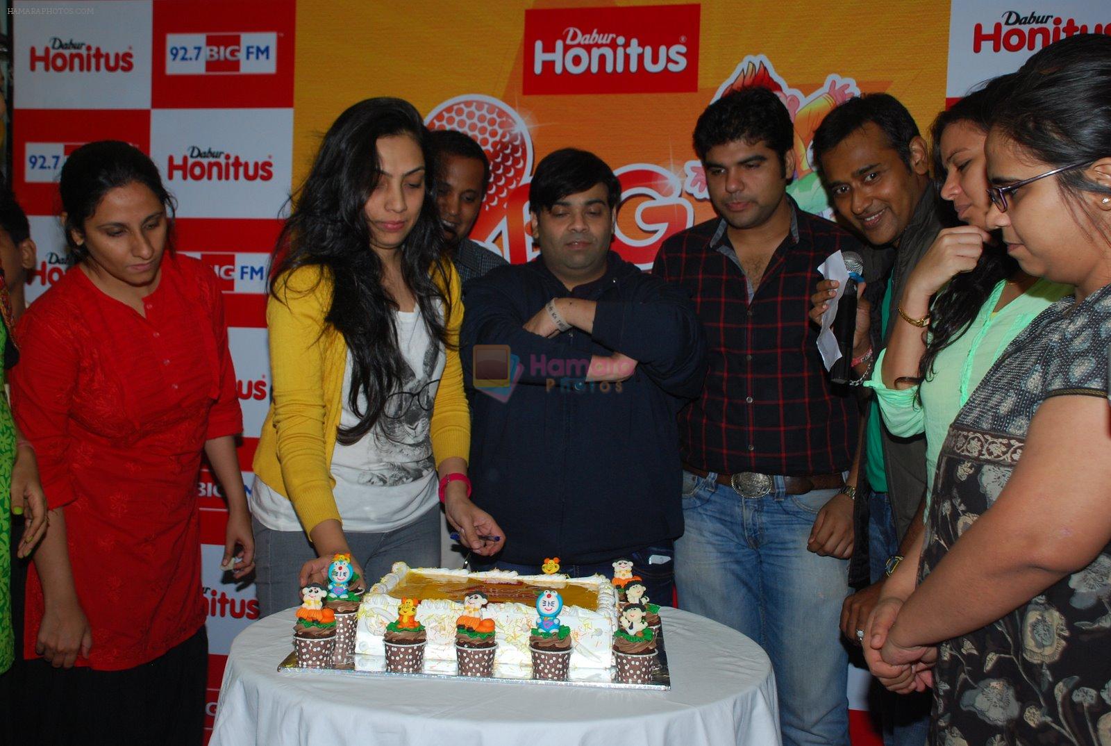 Kiku Sharda at Big FM in Mumbai on 13th Nov 2014