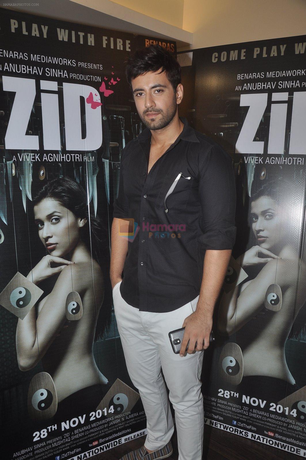 Karanvir Sharma at Zid interviews in Mumbai on 13th Nov 2014