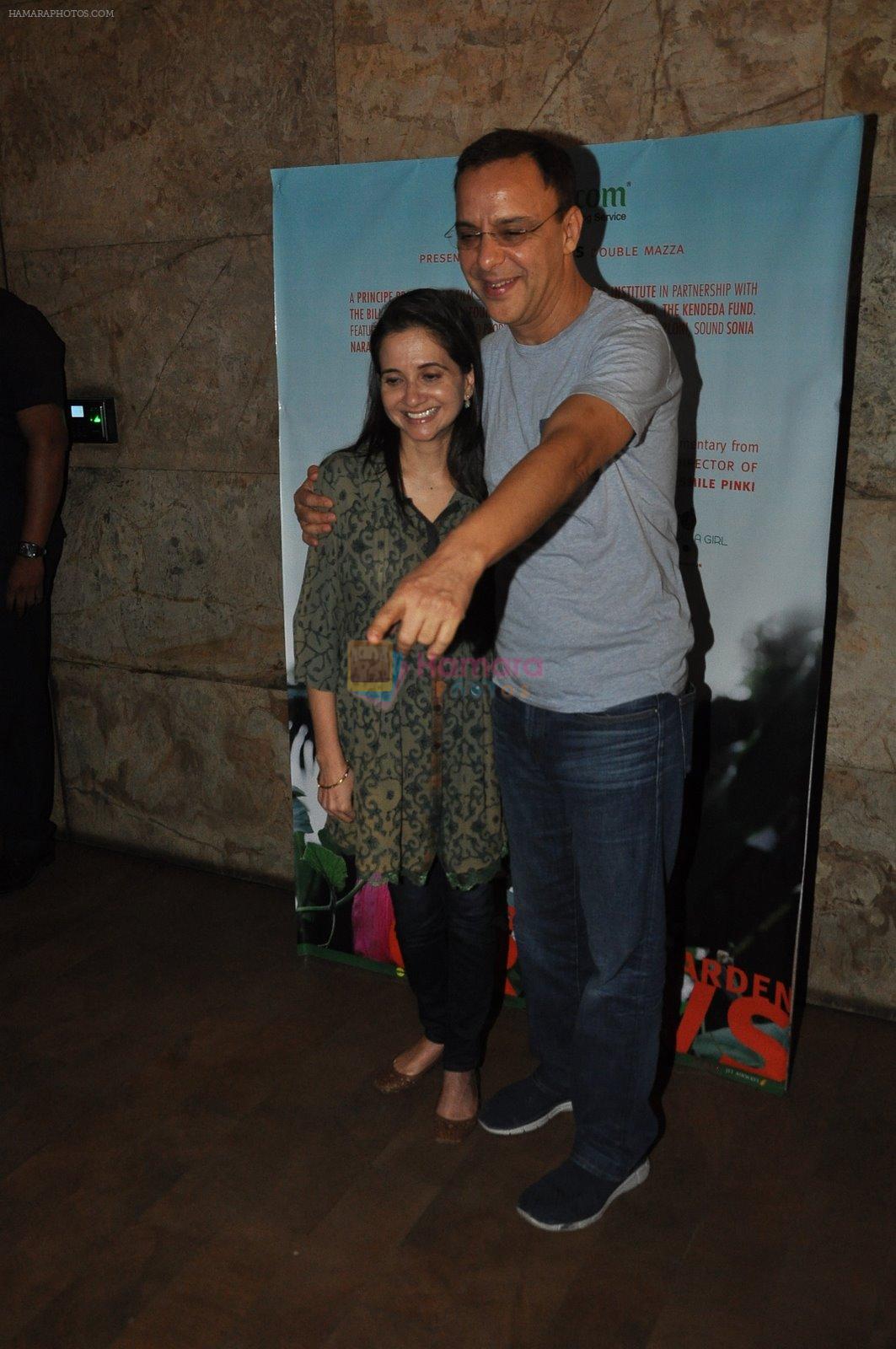Vidhu Vinod Chopra at the screening of Megan Mylan's documentary in Lightbox, Mumbai on 14th Nov 2014