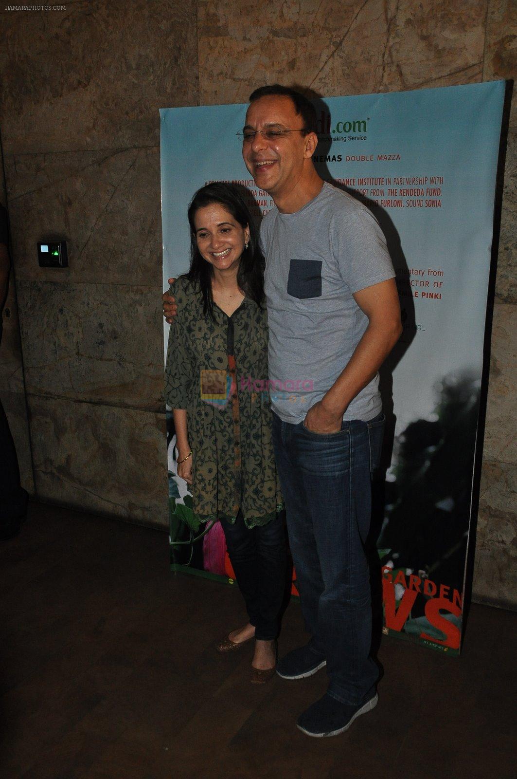 Vidhu Vinod Chopra at the screening of Megan Mylan's documentary in Lightbox, Mumbai on 14th Nov 2014