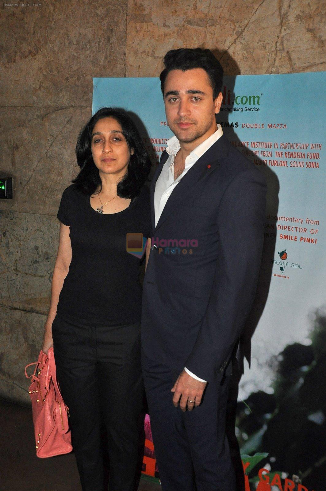 Imran Khan at the screening of Megan Mylan's documentary in Lightbox, Mumbai on 14th Nov 2014