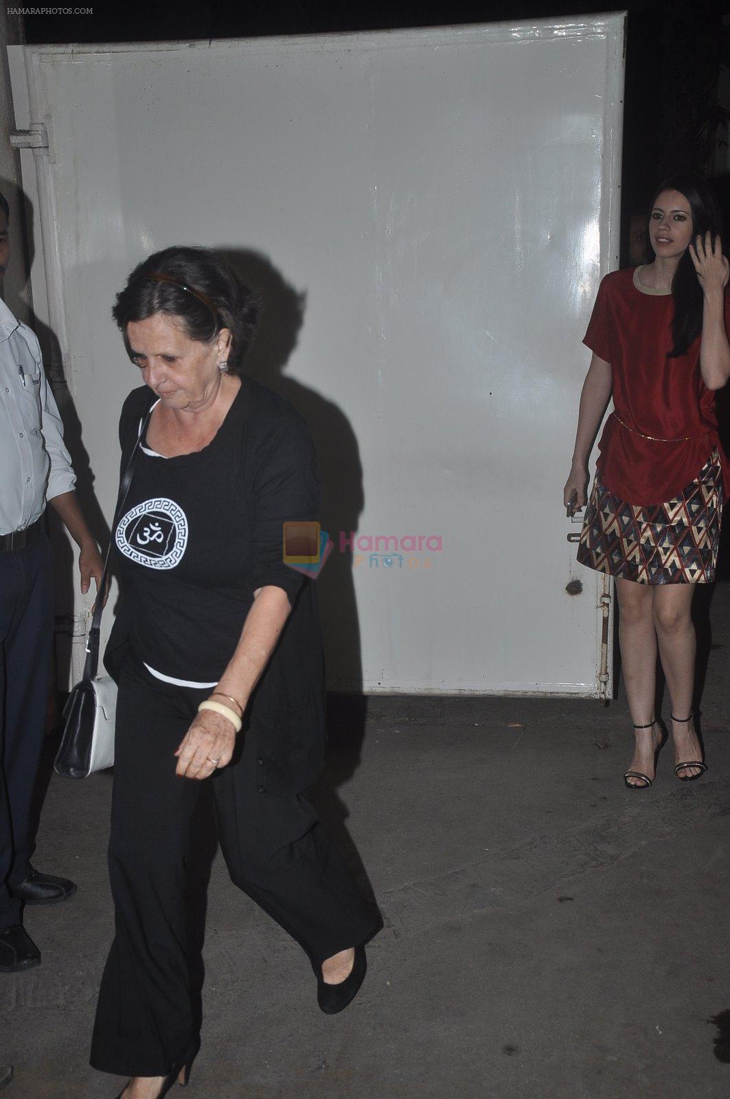 Kalki Koechlin at Happy Ending screening in Mumbai on 17th Nov 2014