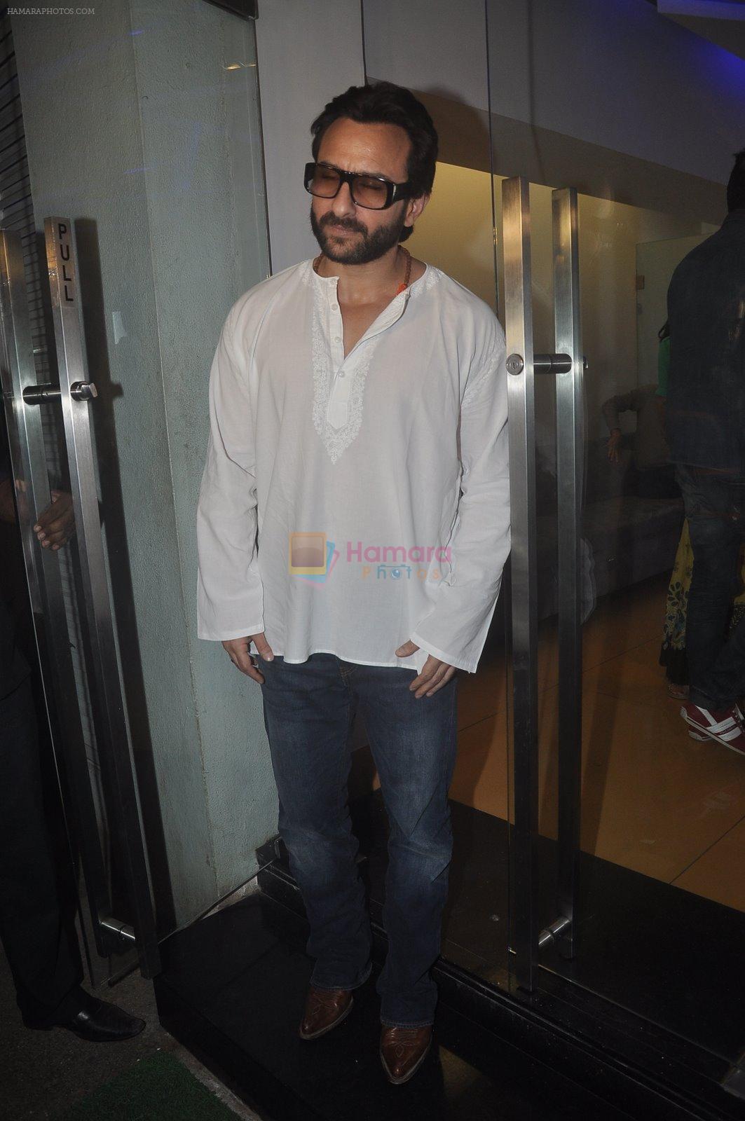 Saif Ali Khan at Happy Ending screening in Mumbai on 17th Nov 2014