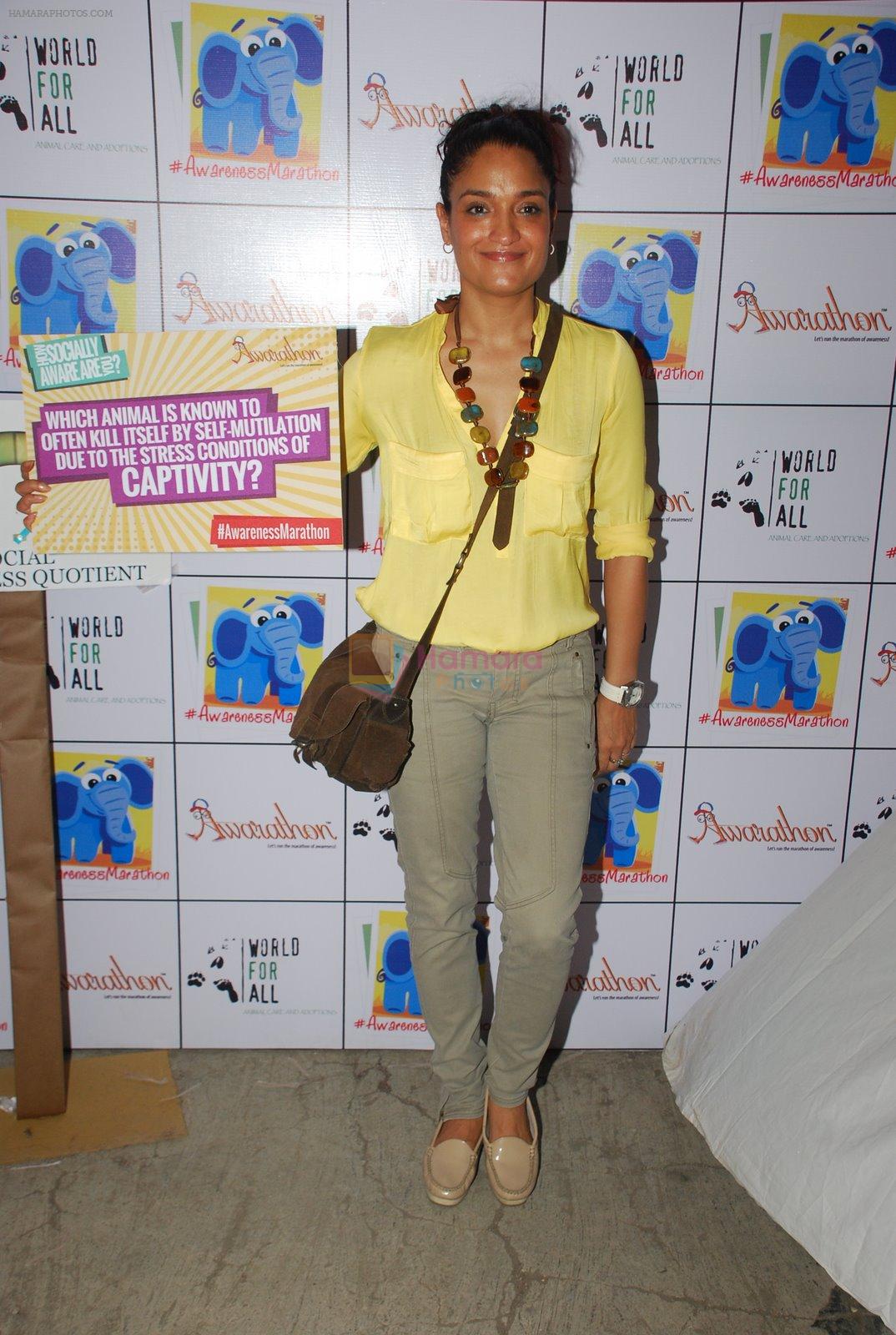 Sandhya Mridul at pet adoption in Juhu, Mumbai on 23rd Nov 2014