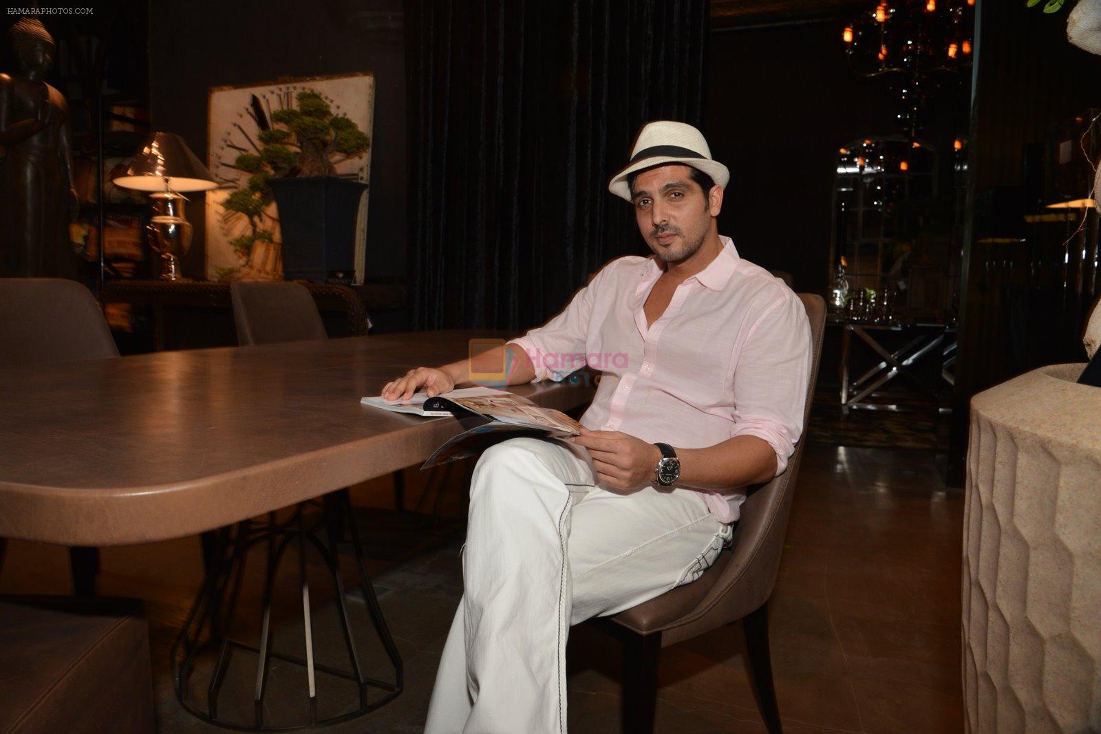 Zayed Khan at Susanne Khan's The Charcoal Project new collection launch in Andheri, Mumbai on 24th Nov 2014