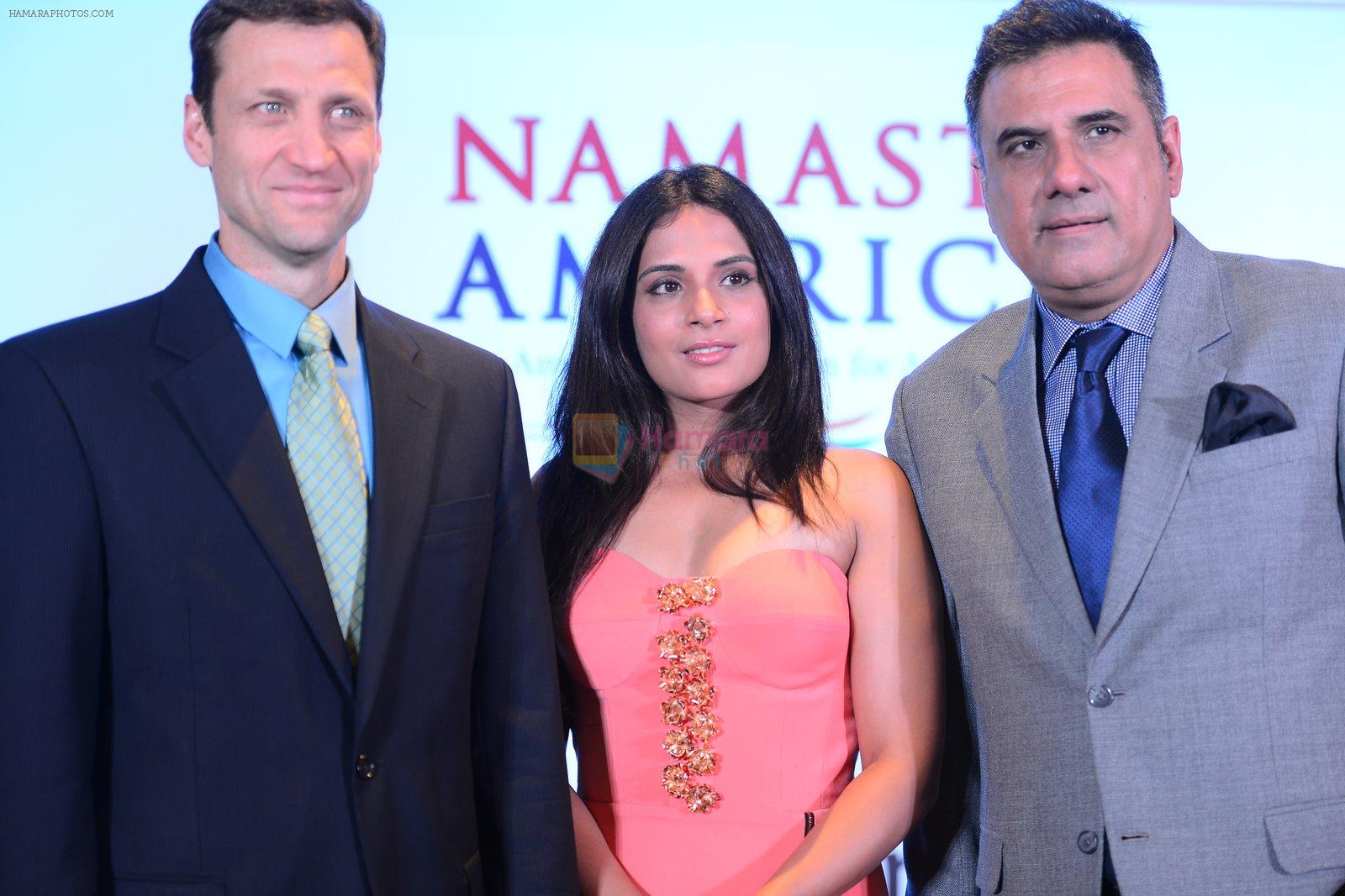 Richa Chadda, Boman Irani at Namaste America event to invite new US Consul General in Taj Land's End, Mumbai on 24th Nov 2014