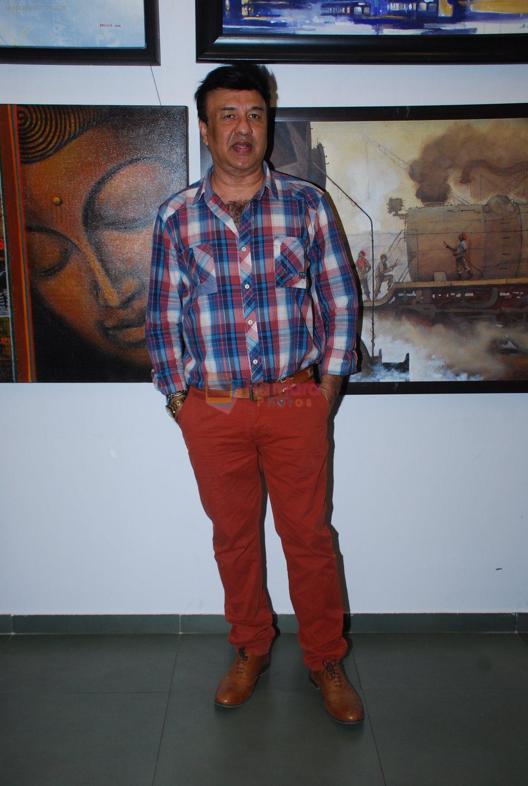 Anu Malik at JS Art gallery lauch in Khar, Mumbai on 24th Nov 2014