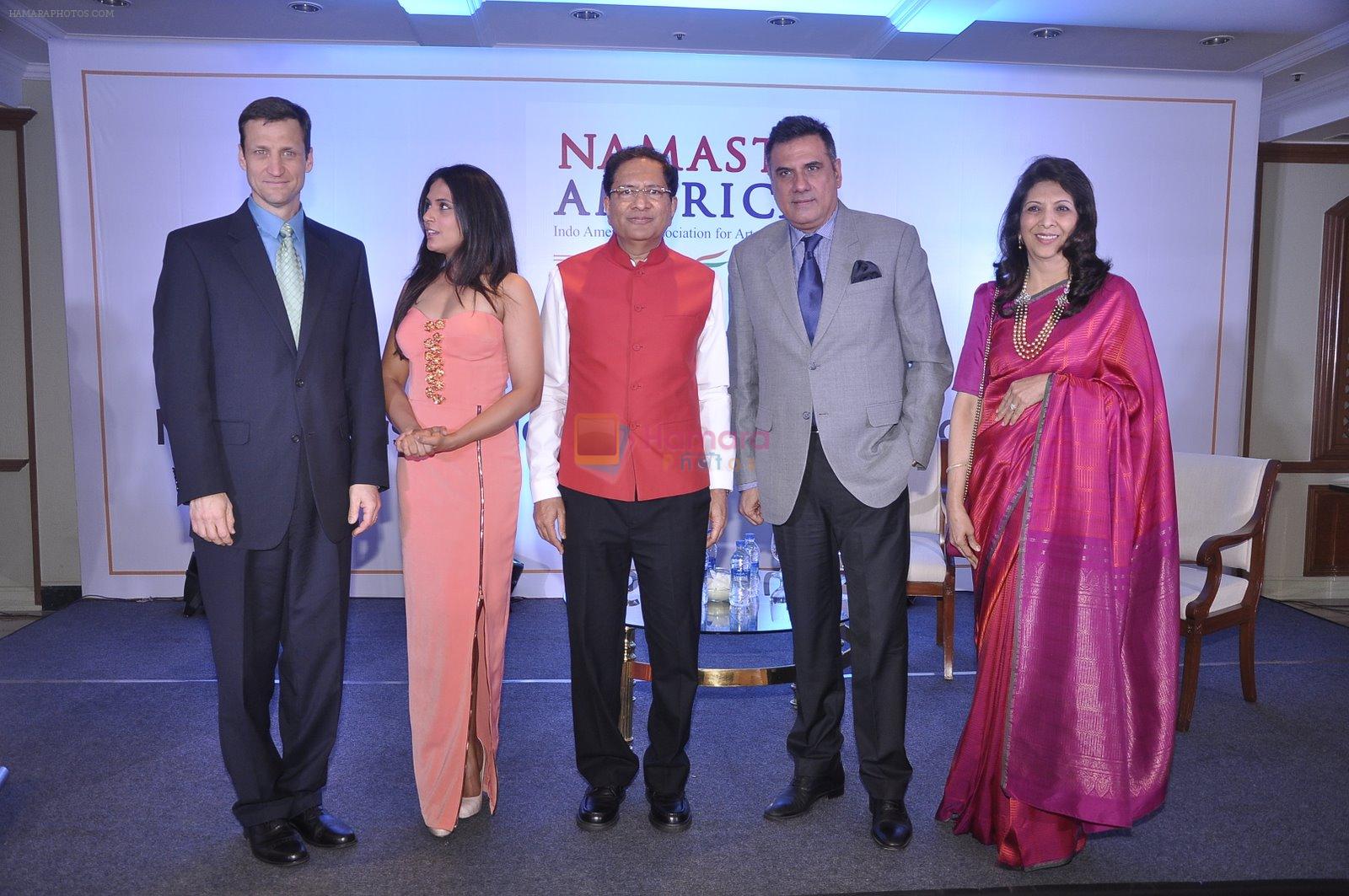 Richa Chadda, Boman Irani at Namaste America event to invite new US Consul General in Taj Land's End, Mumbai on 24th Nov 2014