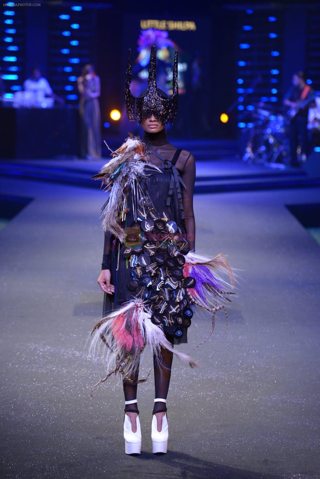 Model walk the ramp for Little Shilpa at Blenders Pride Fashion Tour 2014 on 30th Nov 2014