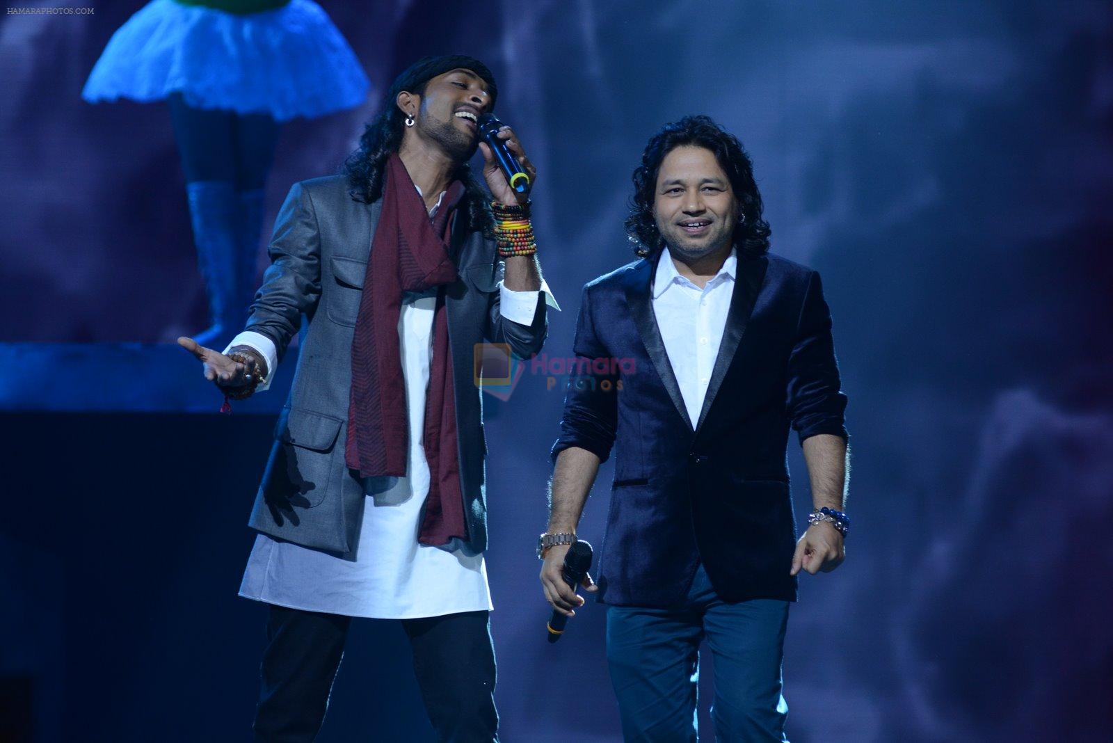 Kailash Kher at India�s Raw Star Finale on 30th Nov 2014
