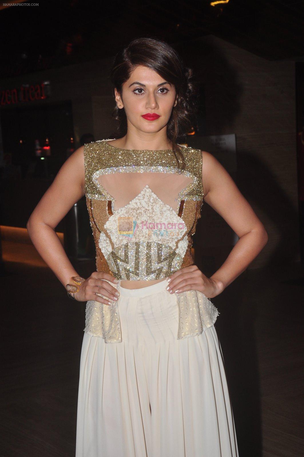 Tapsee Pannu at Baby trailor launch in PVR, Mumbai on 3rd Dec 2014