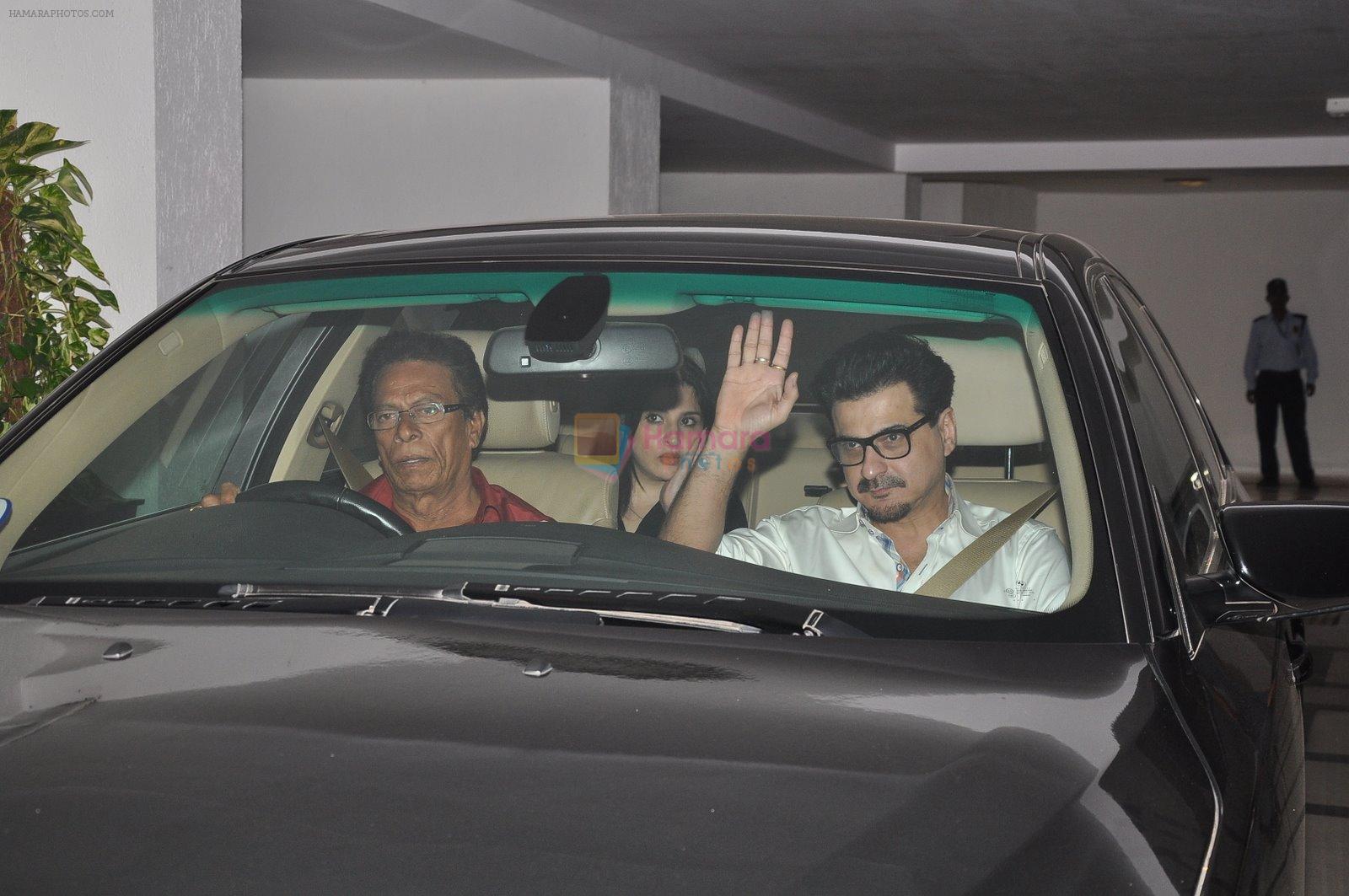 Sanjay Kapoor at Karan Johar's party in Mumbai on 3rd Dec 2014