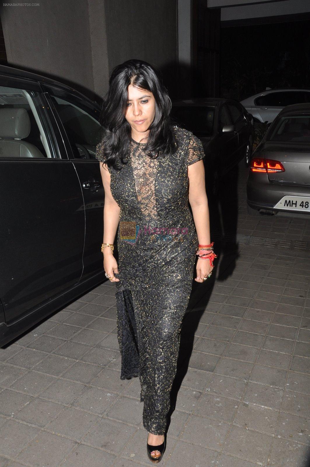 Ekta Kapoor at Manish Malhotra's birthday bash in Mumbai on 5th Dec 2014