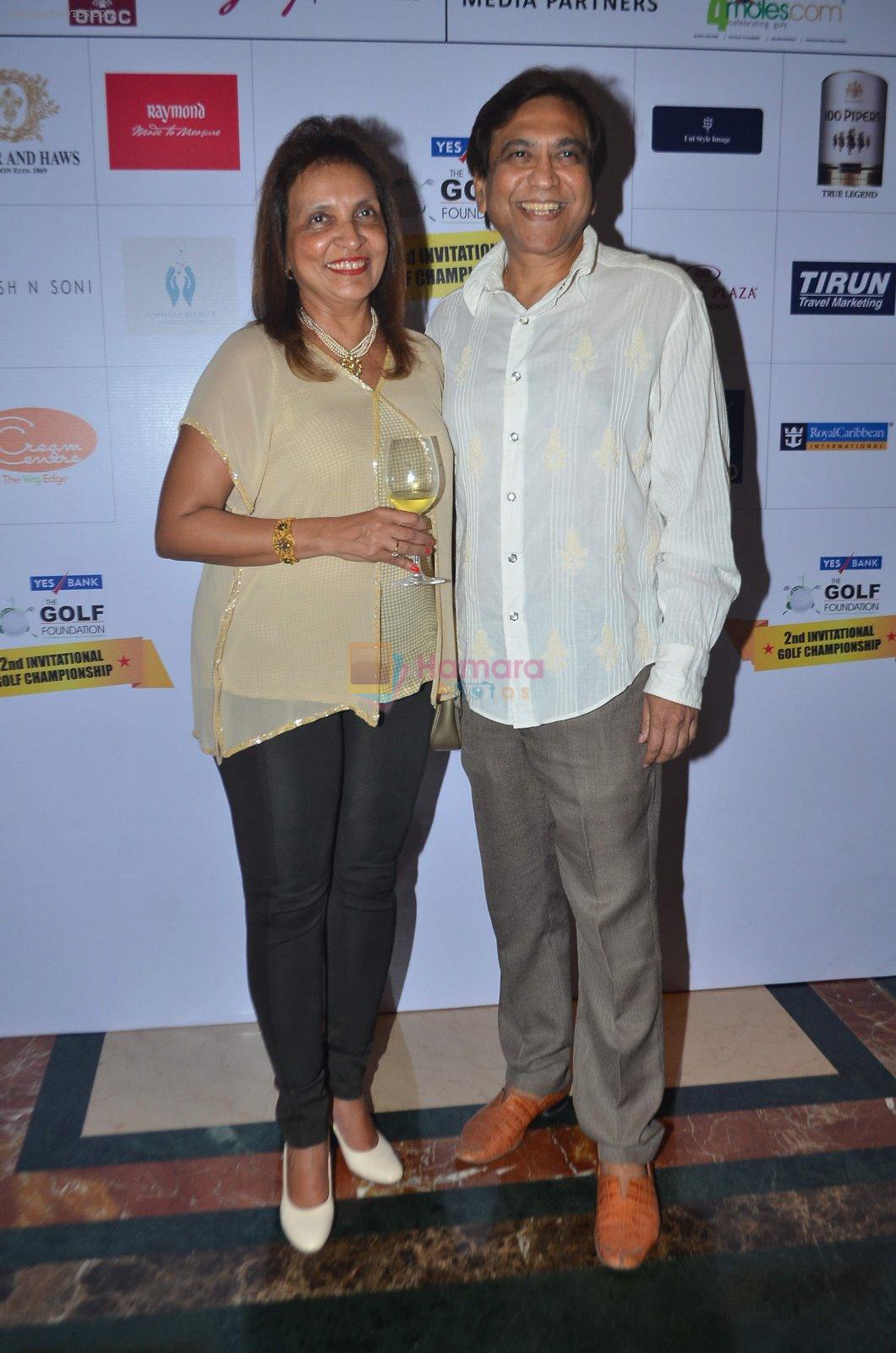 at Yes Bank Golf Foundation event in Mumbai on 5th Dec 2014