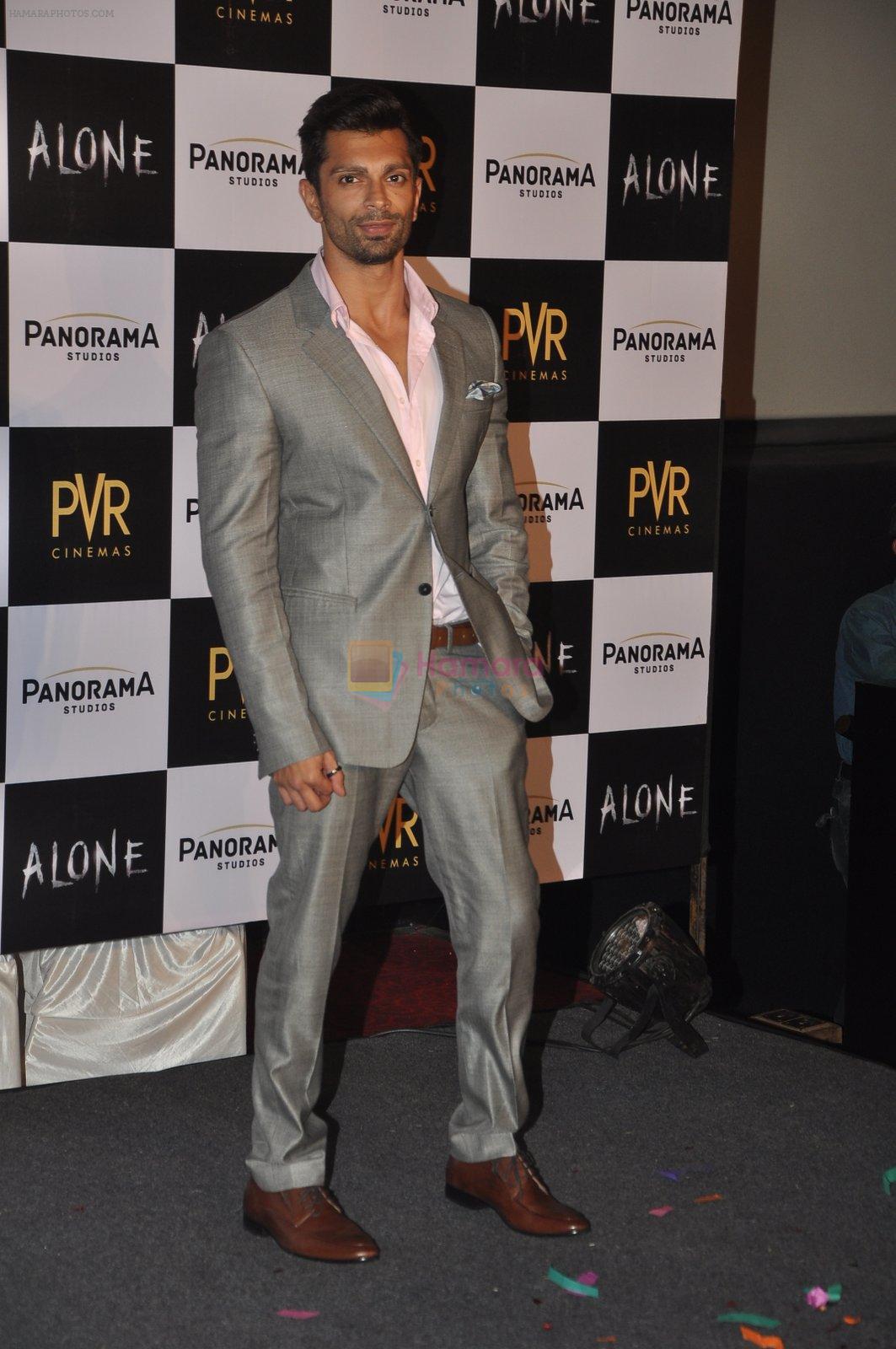 Karan Singh Grover at Alone First Look Launch in Mumbai on 9th Dec 2014