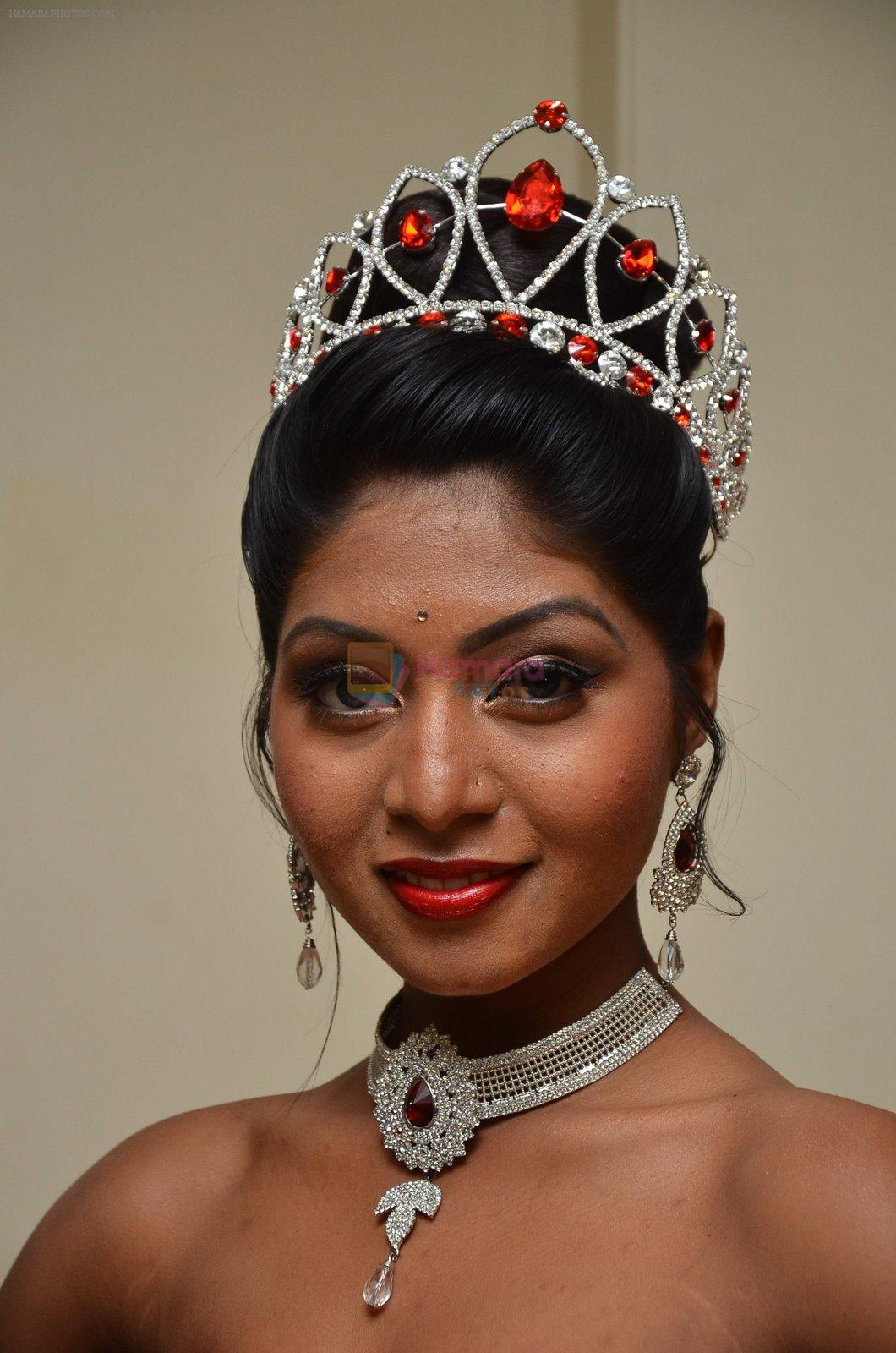 Shital Upare, second runner-up Miss Heritage International in Kohinoor on 9th Dec 2014