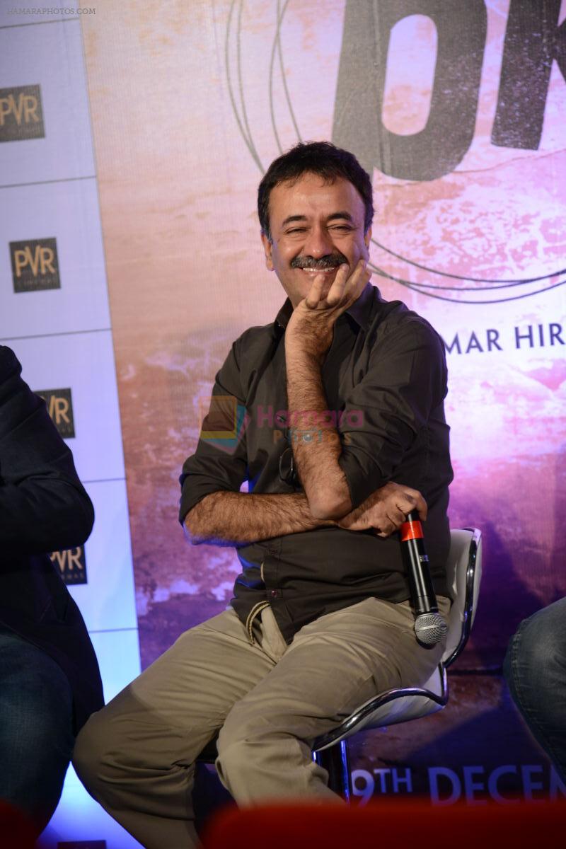 Rajkumar Hirani at PK Movie Press Meet in Hyderabad on 9th Dec 2014