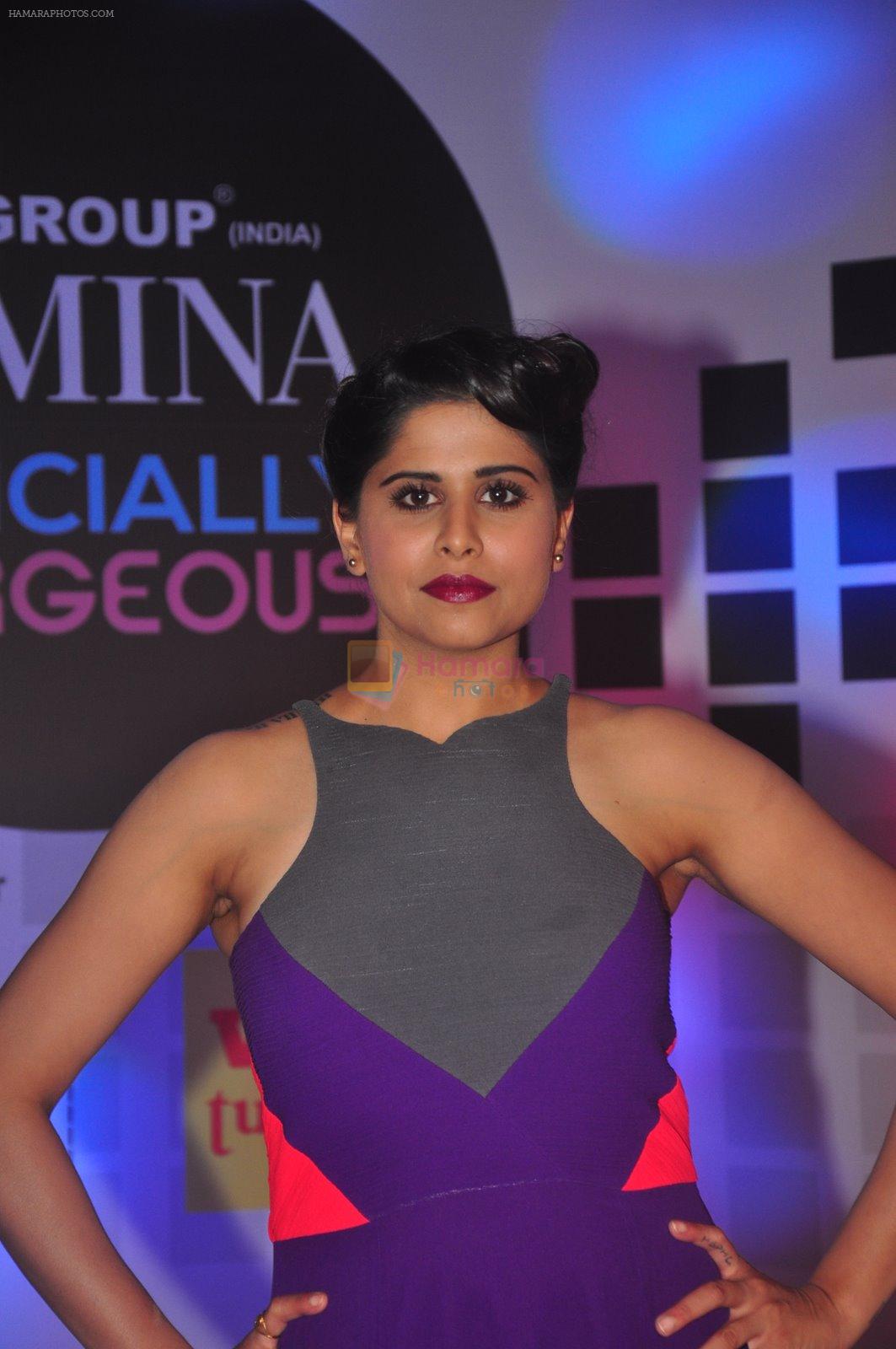 Sai Tamhankar at Femina Officially Gorgeous in Pune on 9th Dec 2014