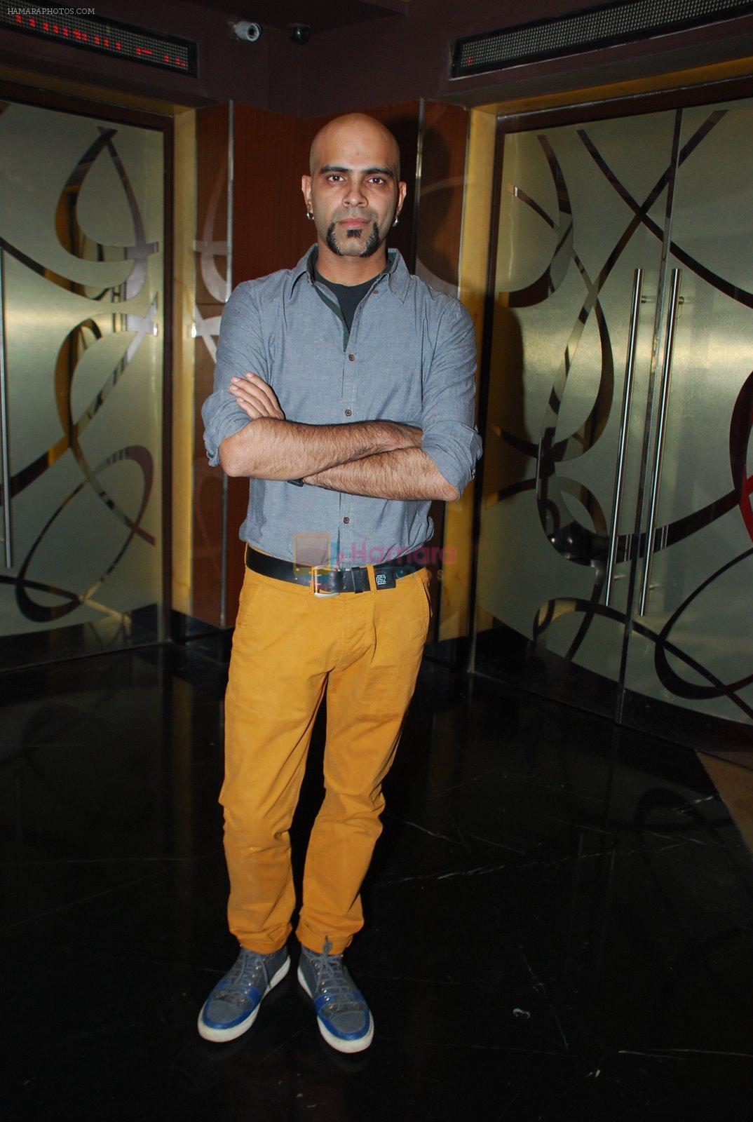 Raghu Ram at Suleman Keeda premiere in PVR, Mumbai on 10th Dec 2014