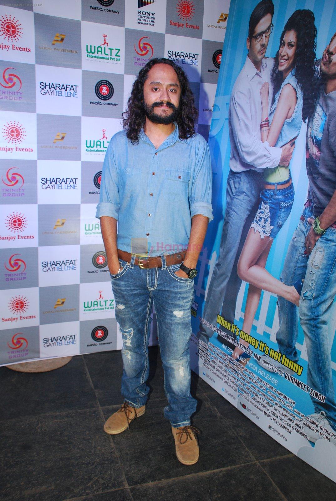 Gurmmeet Singh at the Audio release of Sharafat Gayi Tel Lene in Andheri, Mumbai on 11th Dec 2014