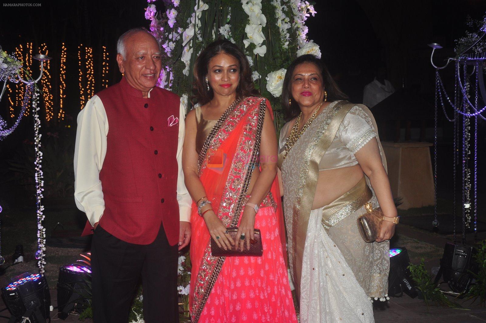 Surily Goel at Sangeet ceremony of Riddhi Malhotra and Tejas Talwalkar in J W Marriott, Mumbai on 13th Dec 2014