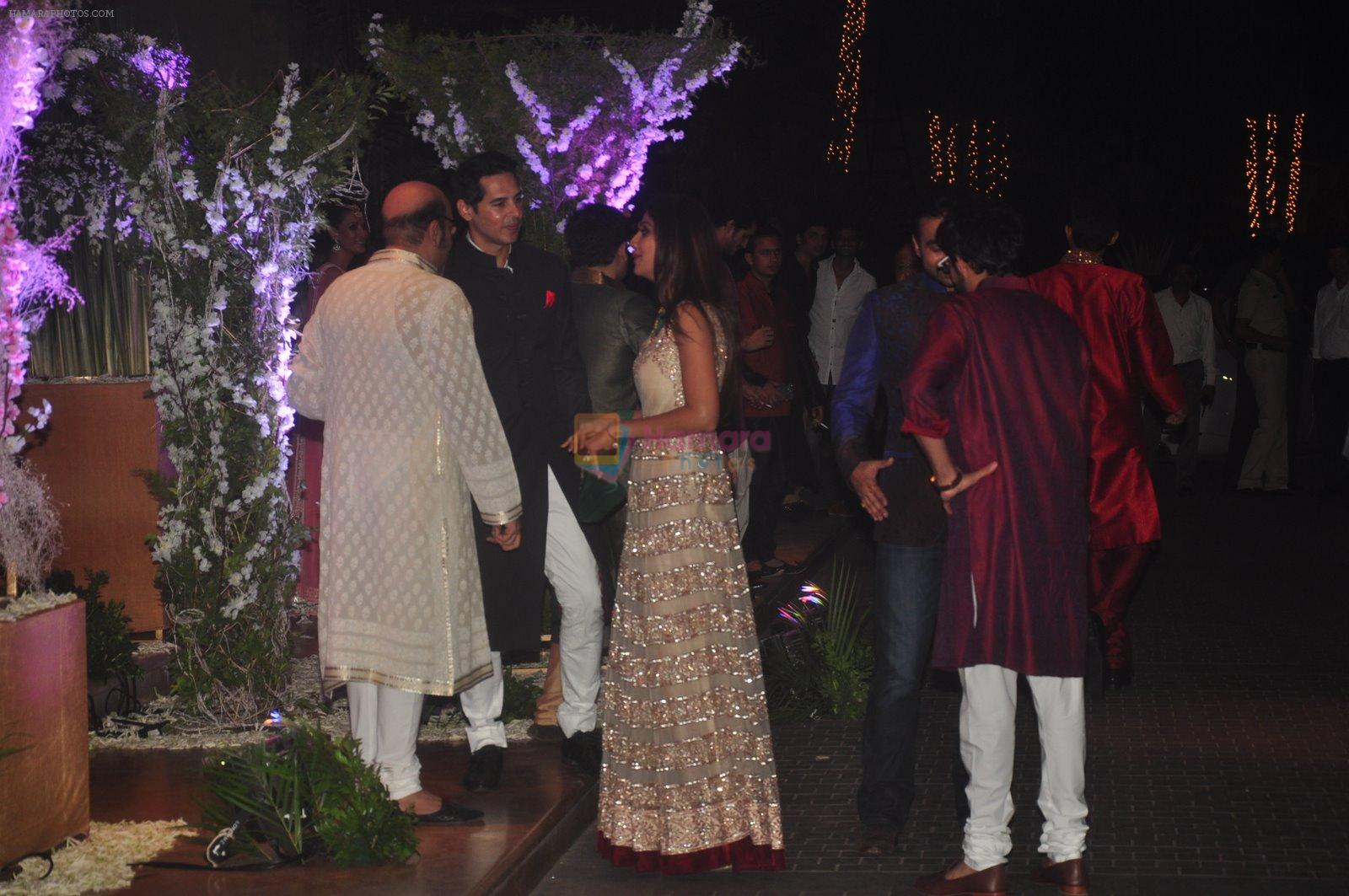 Aditya Thackeray at Sangeet ceremony of Riddhi Malhotra and Tejas Talwalkar in J W Marriott, Mumbai on 13th Dec 2014