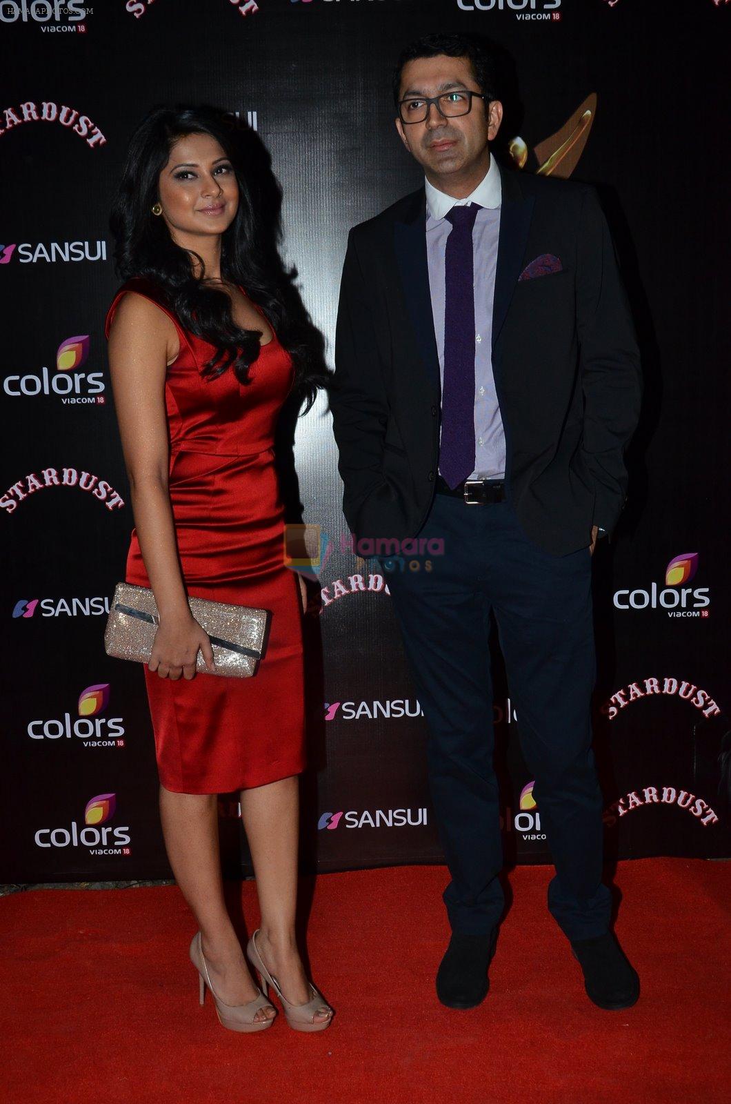 Jennifer Winget at Sansui Stardust Awards red carpet in Mumbai on 14th Dec 2014