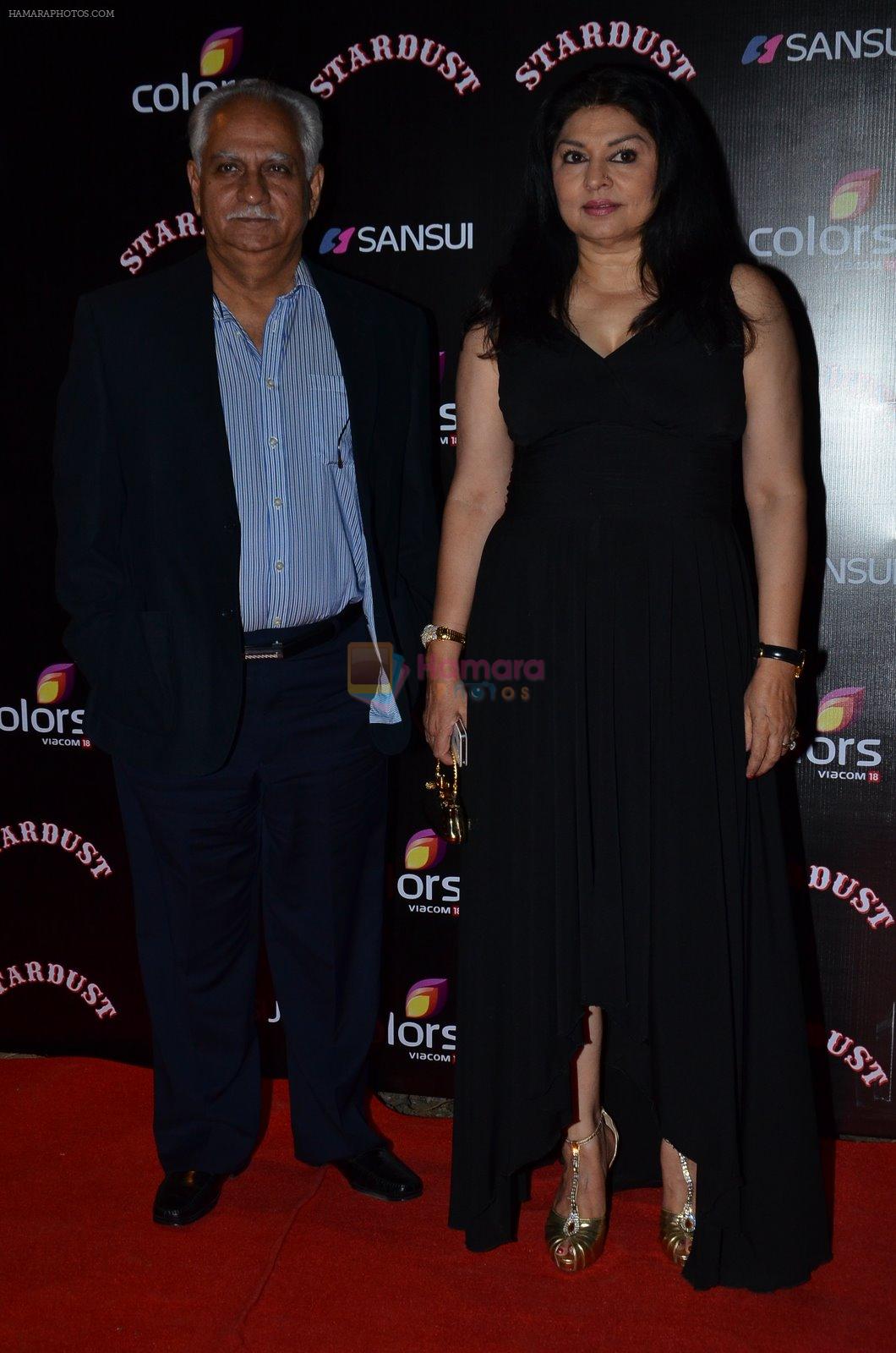 Ramesh Sippy, Kiran Juneja at Stardust Awards 2014 in Mumbai on 14th Dec 2014