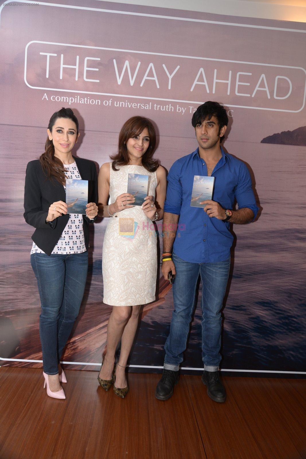 Amit Sadh, Karisma Kapoor launches Tamanna C's debut book THE WAY AHEAD in Mumbai on 17th Dec 2014