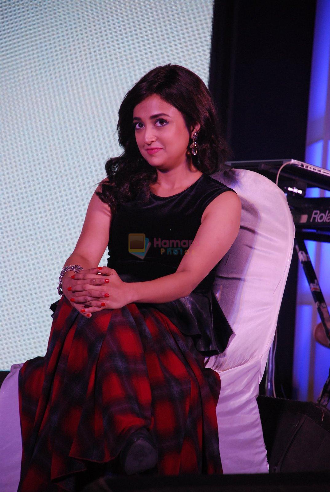 Monali Thakur at Zee's concert in Band Stand, Mumbai on 17th Dec 2014