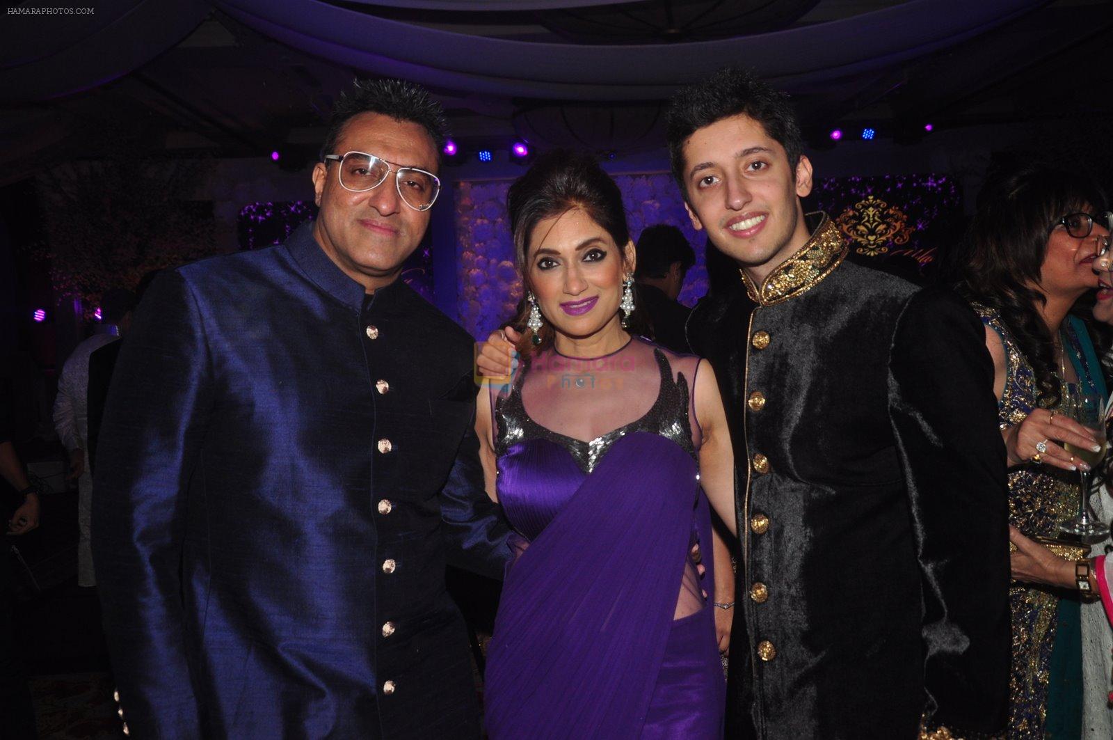 Lucky Morani, Mohammed Morani at Vikram Singh's Brother Uday and Ali Morani�s daughter Shirin�s Sangeet Ceremony on 18th Dec 2014