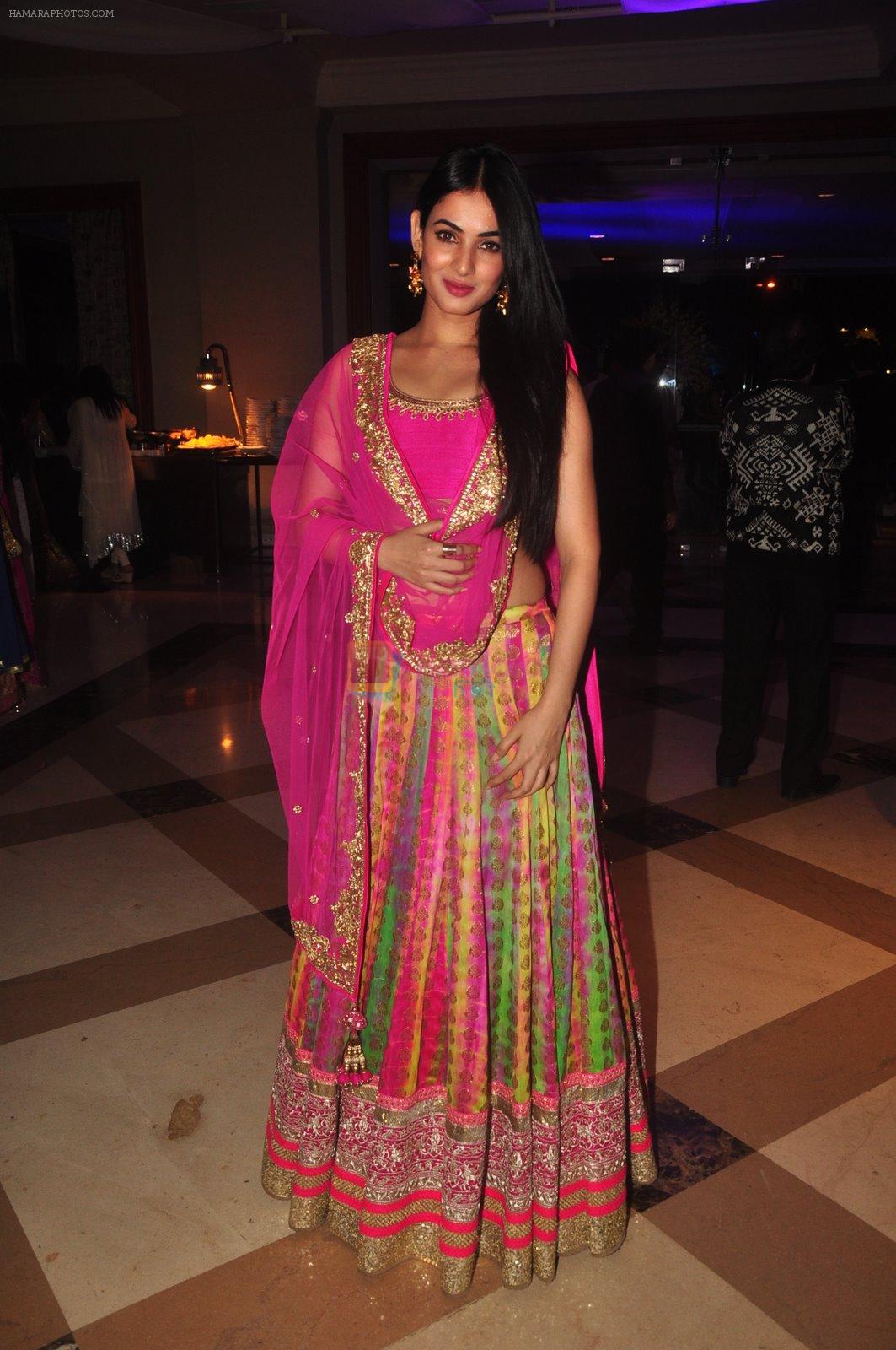 Sonal Chauhan at Vikram Singh's Brother Uday and Ali Morani�s daughter Shirin�s Sangeet Ceremony on 18th Dec 2014