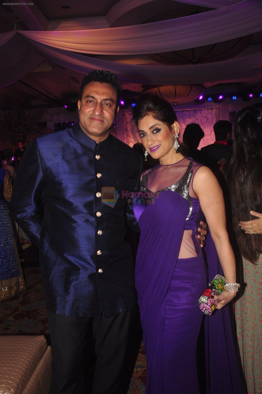 Lucky Morani, Mohammed Morani at Vikram Singh's Brother Uday Singh and Ali Morani's daughter Shirin's Sangeet Ceremony on 18th Dec 2014