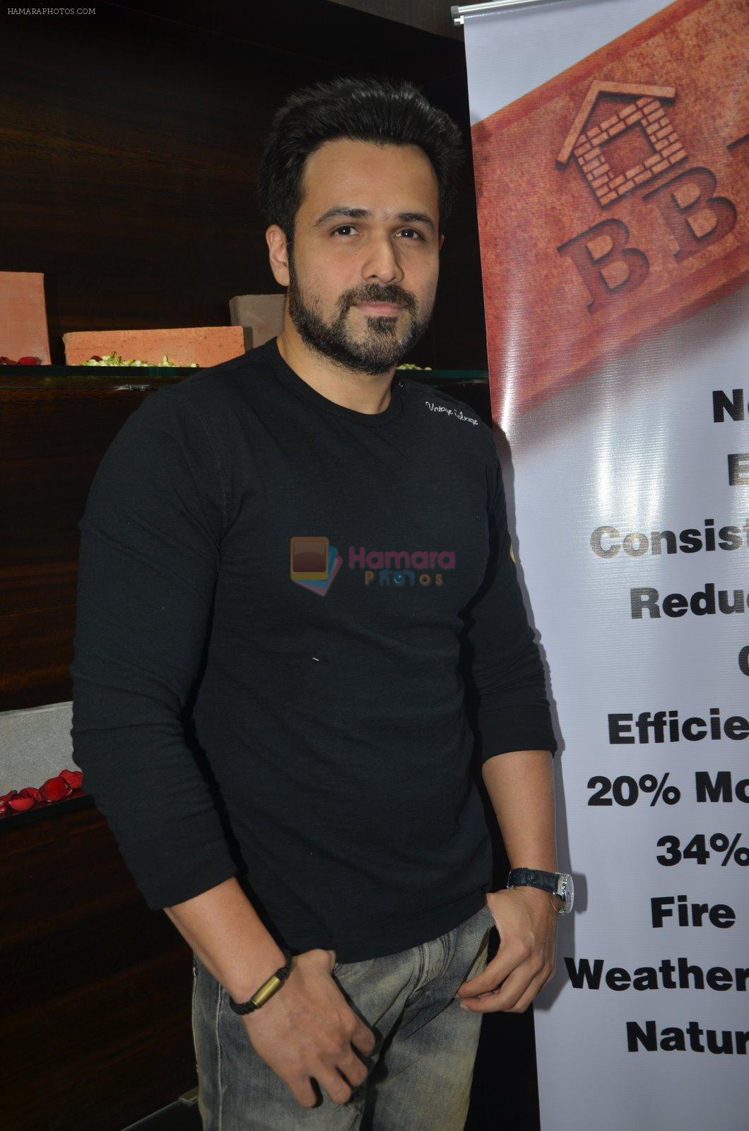 Emraan Hashmi at Building Bricks launch in Mumbai on 19th Dec 2014