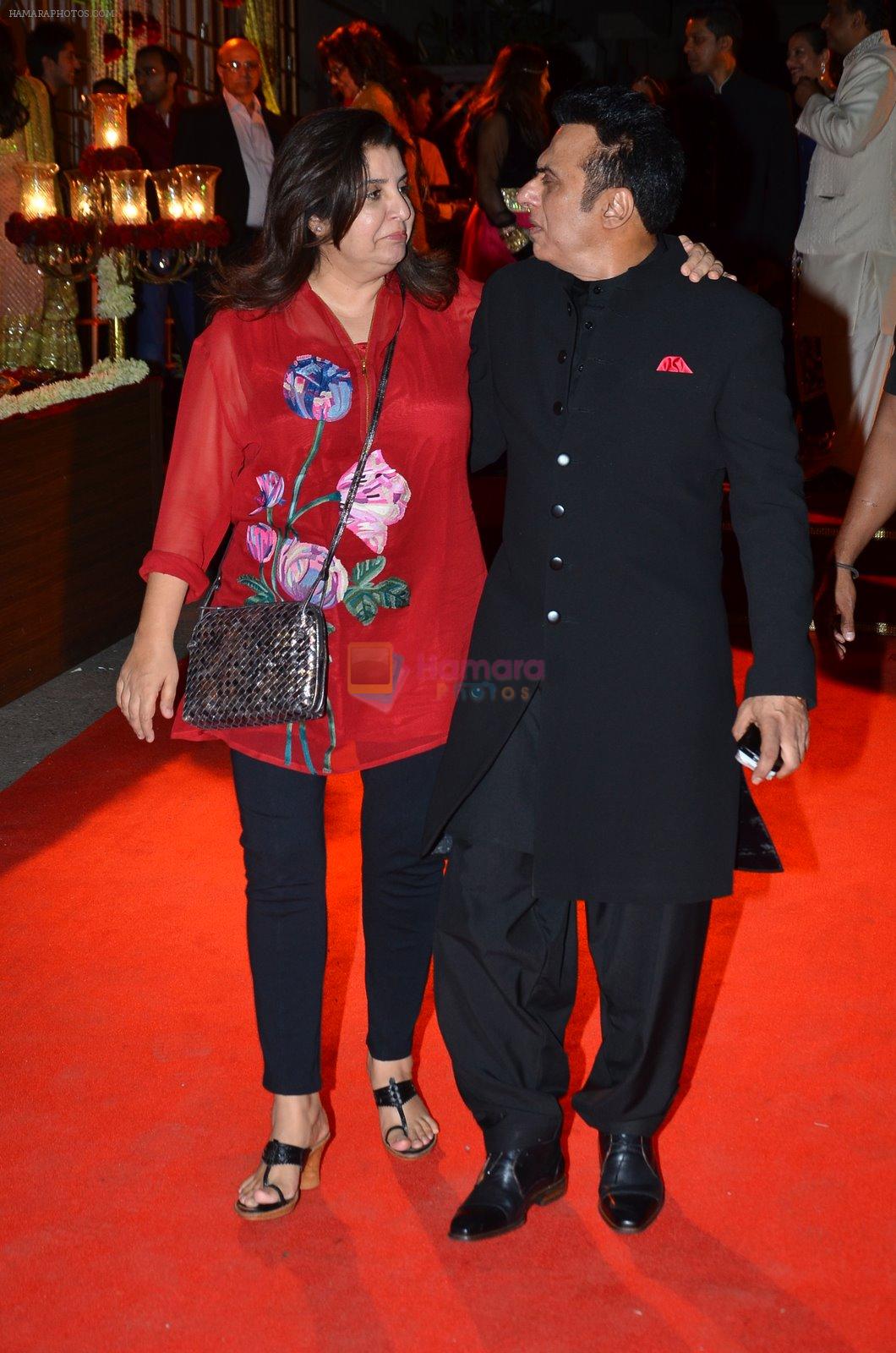 Farah Khan at Vikram Singh's Brother Uday and Ali Morani's daughter Shirin's Sangeet Ceremony in Blue sea on 20th Dec 2014