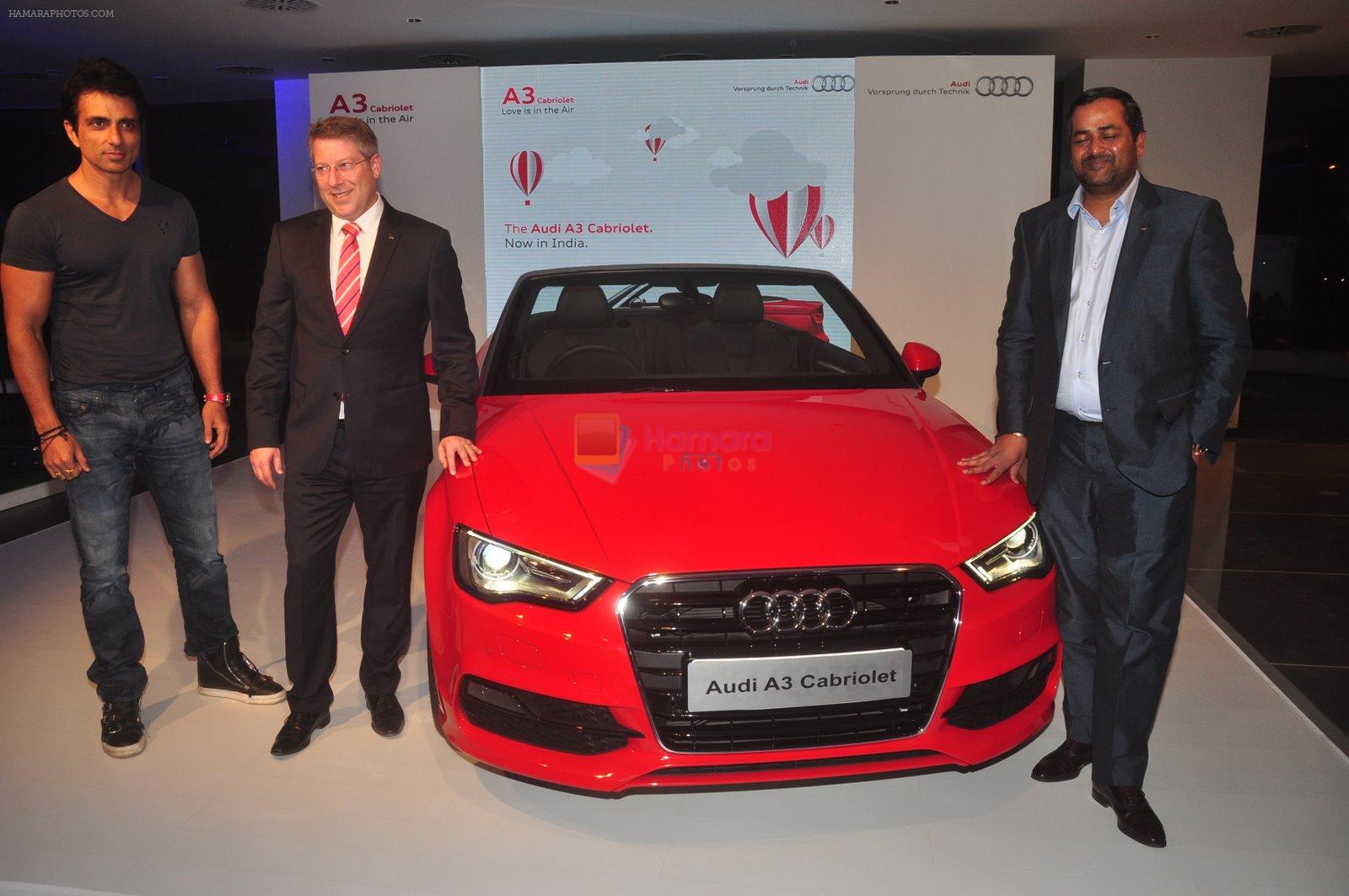 Sonu Sood at Audi A3 launch in Andheri, Mumbai on 20th Dec 2014