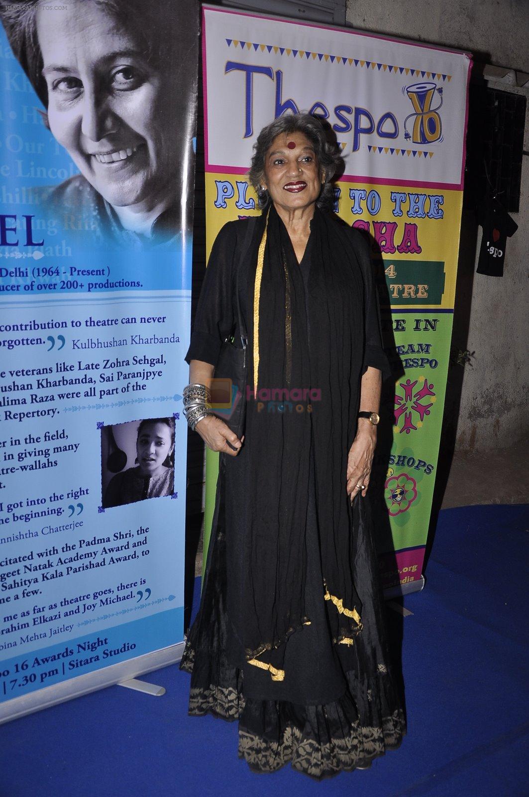 Dolly Thakore at Thespo meet in Dadar, Mumbai on 21st Dec 2014