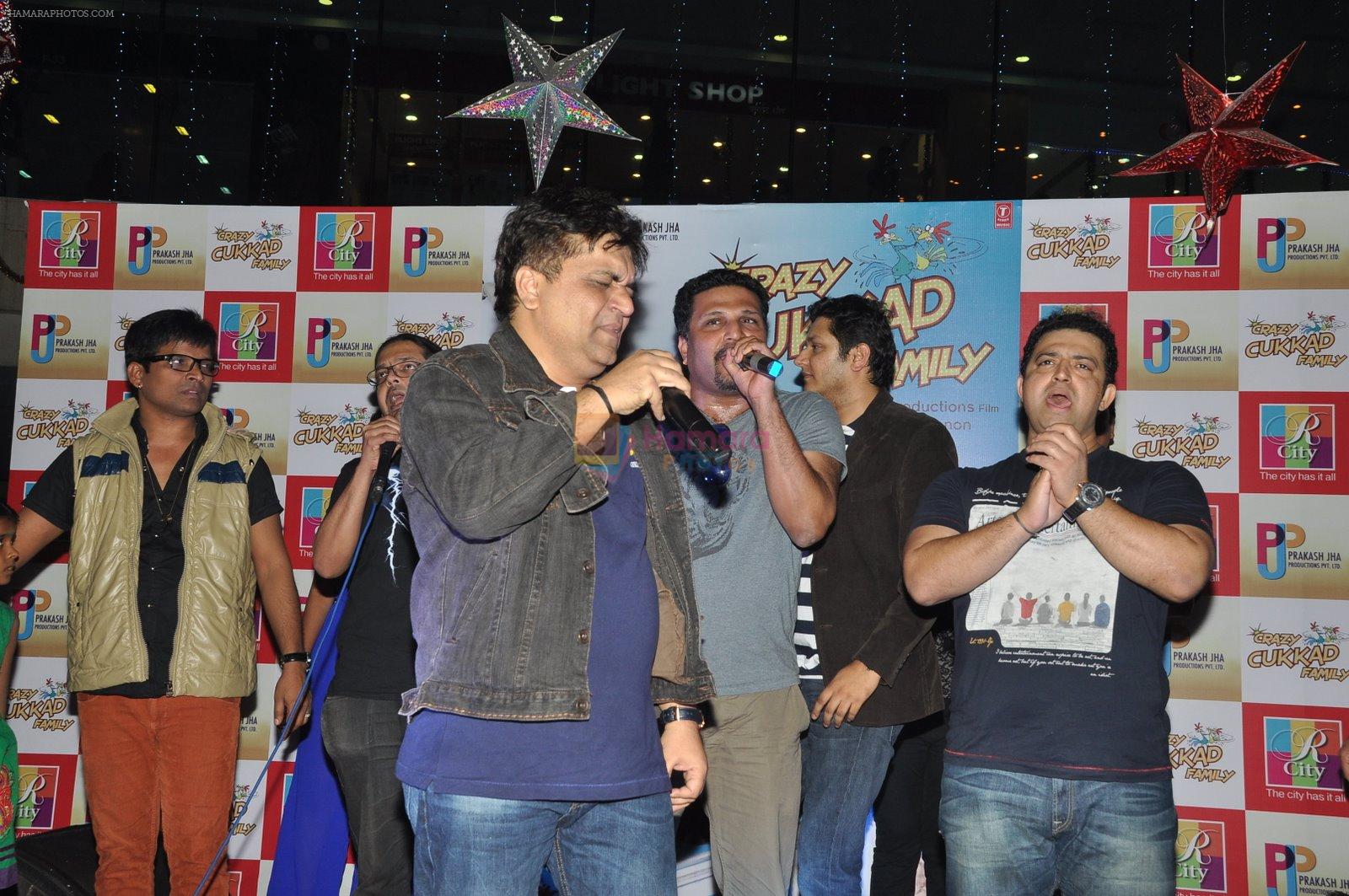 at Crazy Kukkad family promotios in R City Mall on 25th Dec 2014