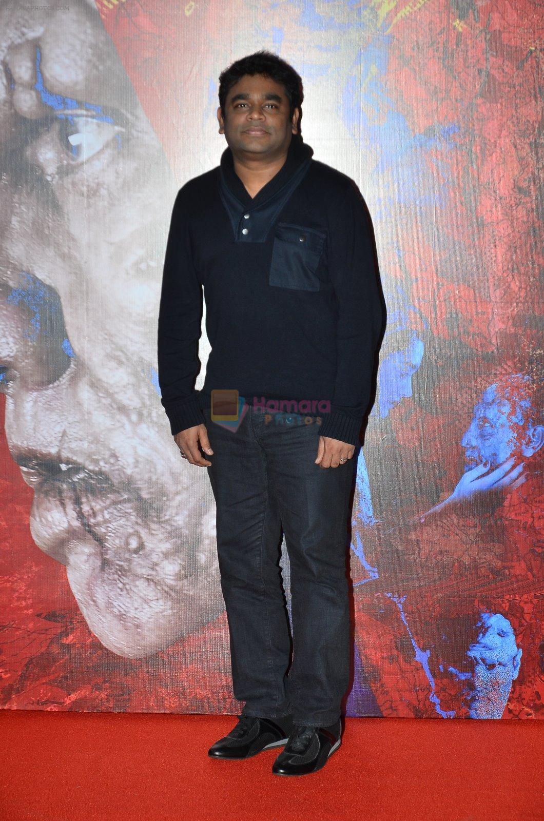 A R Rahman at I movie trailor launch in PVR, Mumbai on 29th Dec 2014