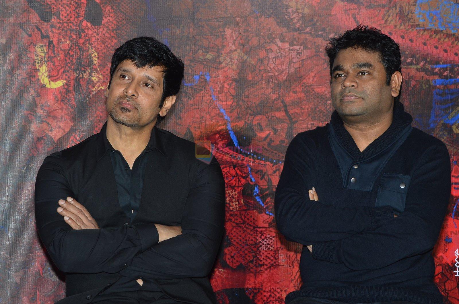 Chiyaan Vikram, A R Rahman at I movie trailor launch in PVR, Mumbai on 29th Dec 2014