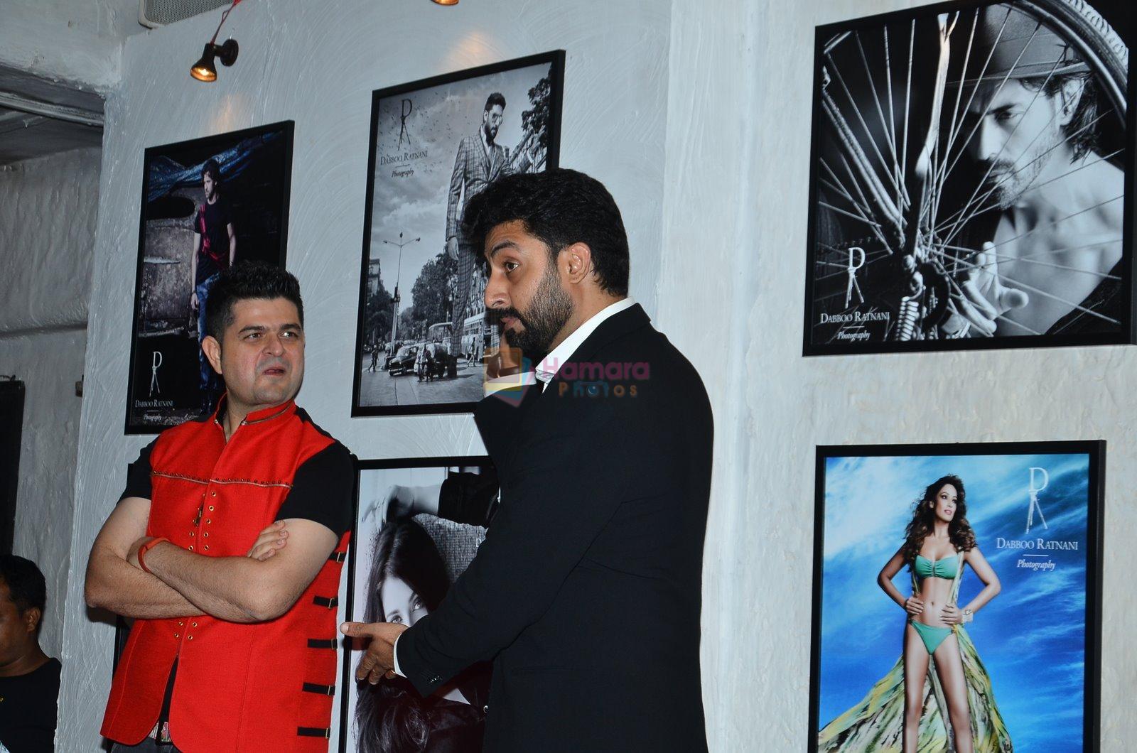 Abhishek Bachchan at Dabboo Ratnani calendar launch in Mumbai on 5th Jan 2015