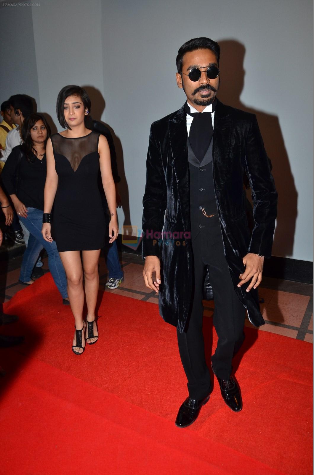 Dhanush at Shamitabh trailor launch in Mumbai on 6th Jan 2015