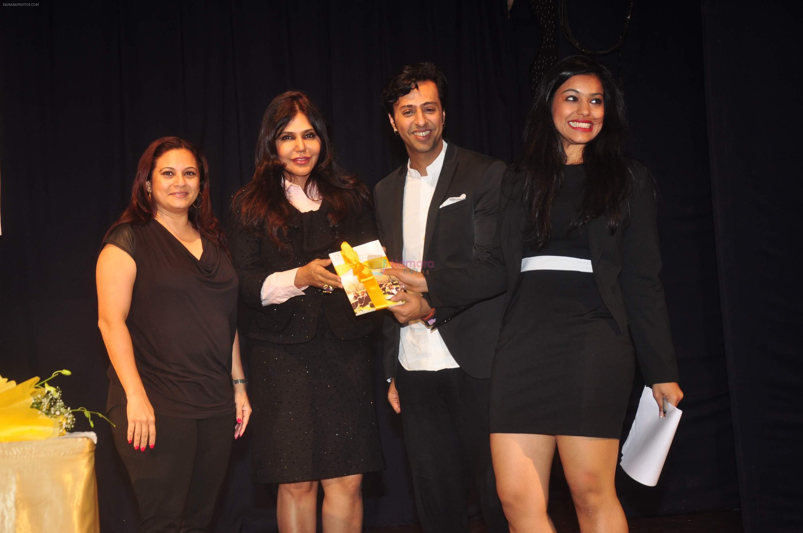 Nisha Jamwal, Rohit Roy , Salim Merchant and Manasi Roy at Neha Premjee Book launch in Mumbai on 7th Jan 2015