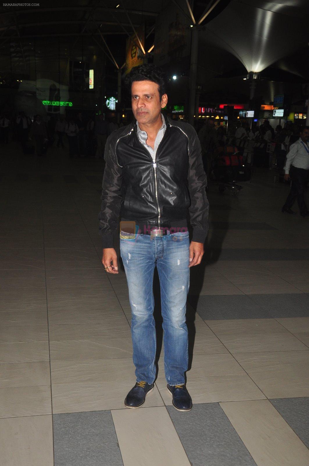 Manoj Bajpai return post Tevar Delhi Promotions in Mumbai on 7th Jan 2015