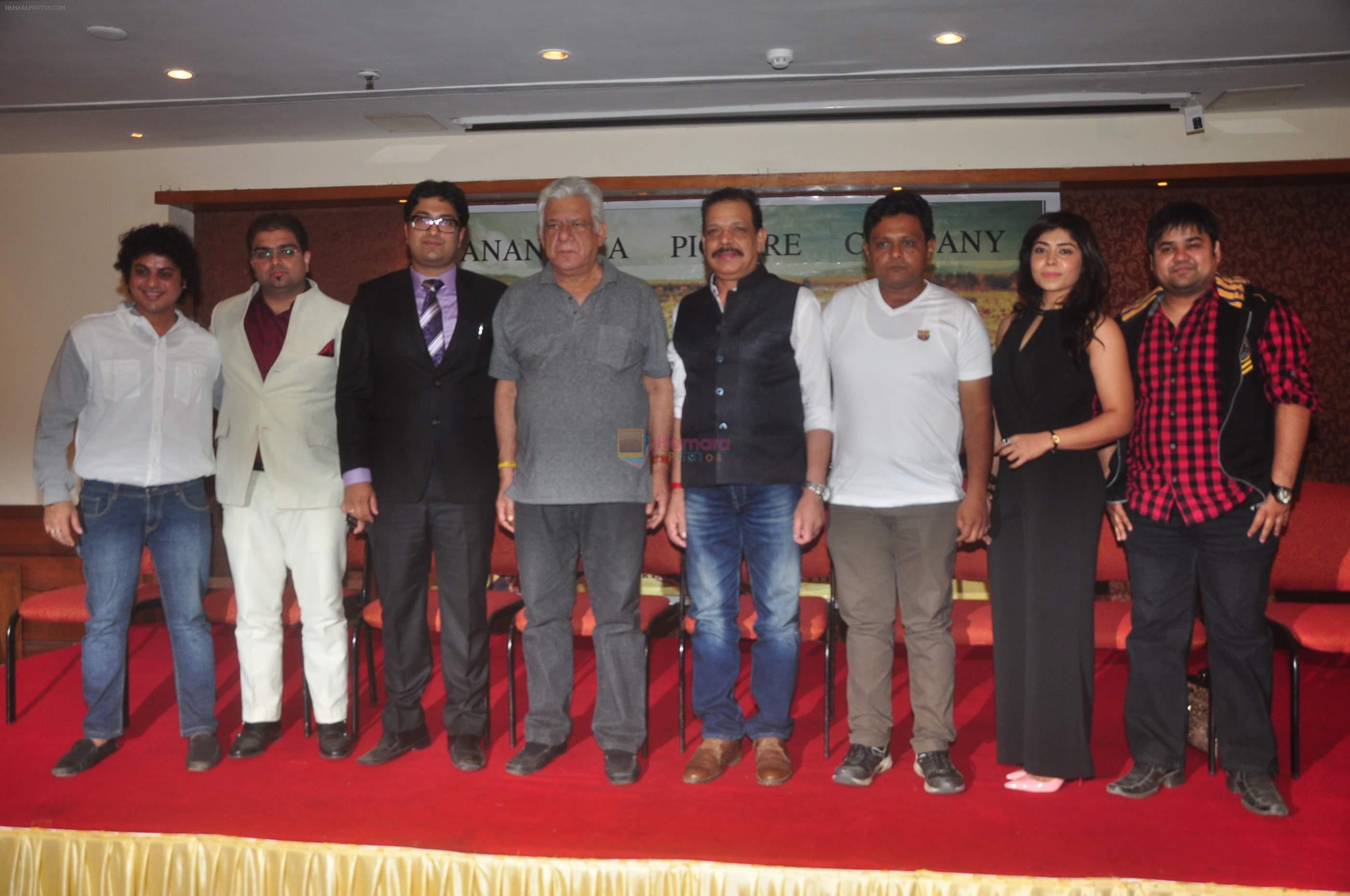 Om Puri, Govind Namdev at launch of film Project Marathwada in Mumbai on 7th Jan 2015