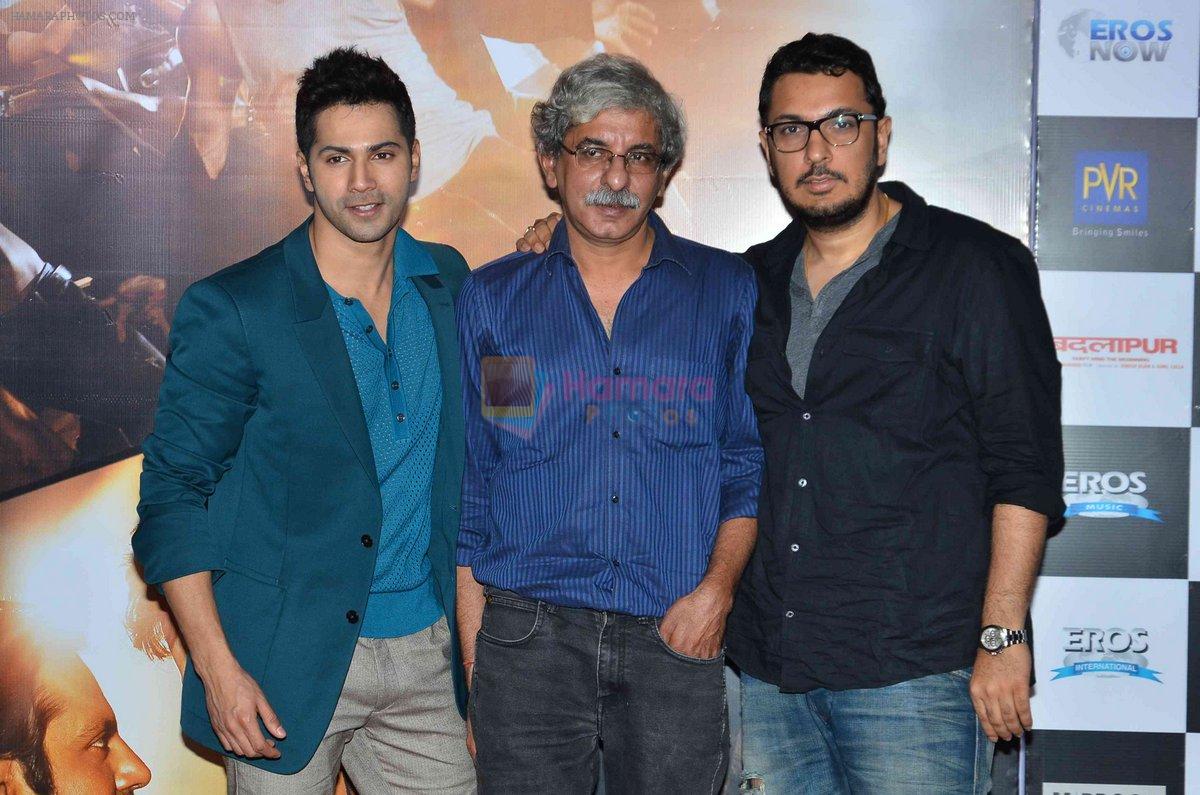 Dinesh Vijan, Varun Dhawan, Sriram Raghavan unveils Jee Karda Song from Badlapur Movie on 8th Jan 2015